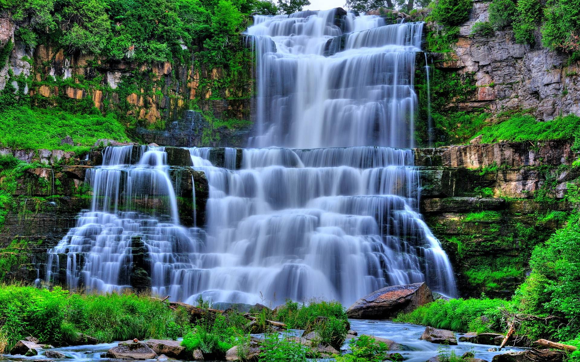 Beautiful Waterfall  Wallpapers
