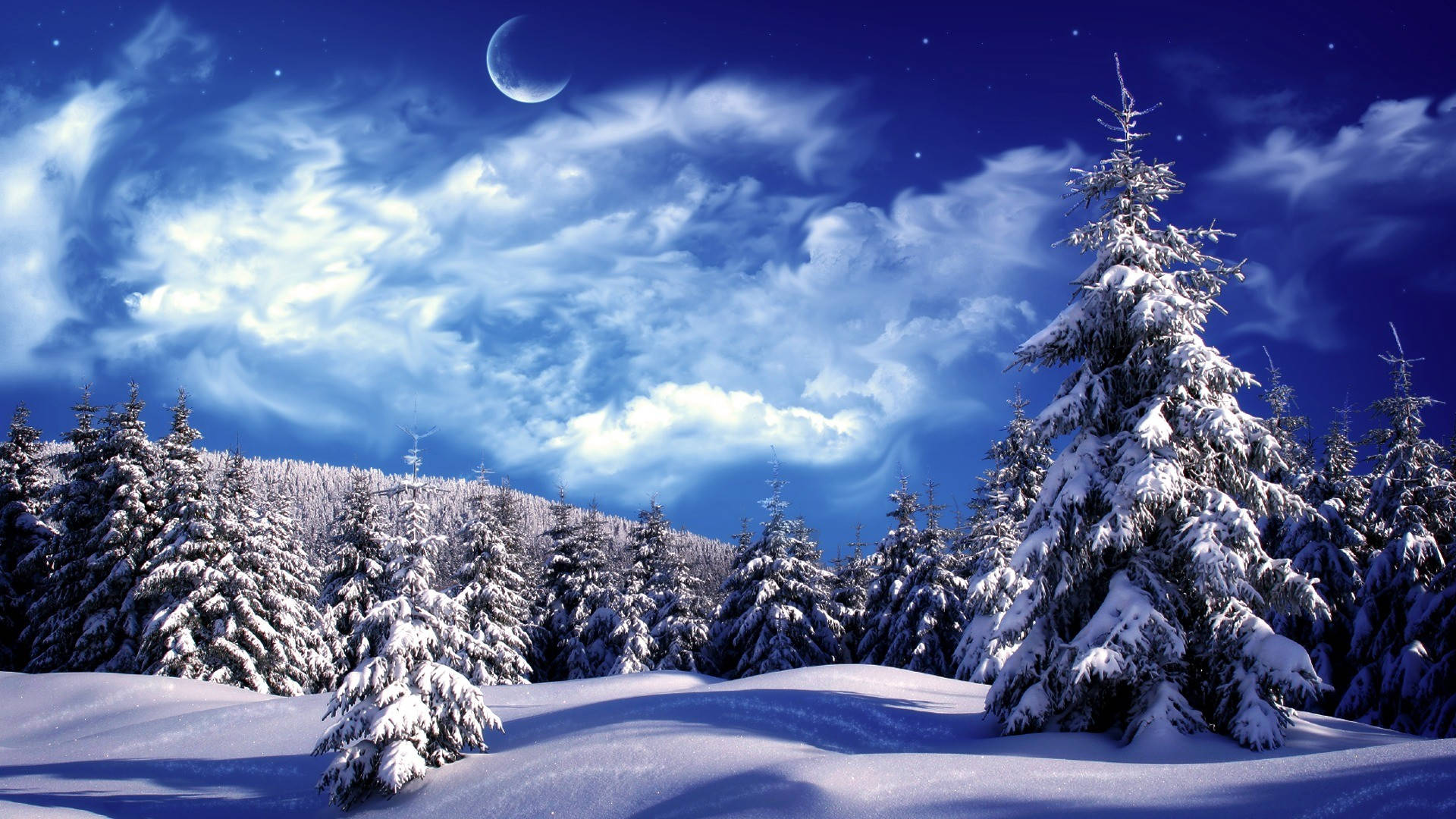 Beautiful Winter Scenes Wallpapers