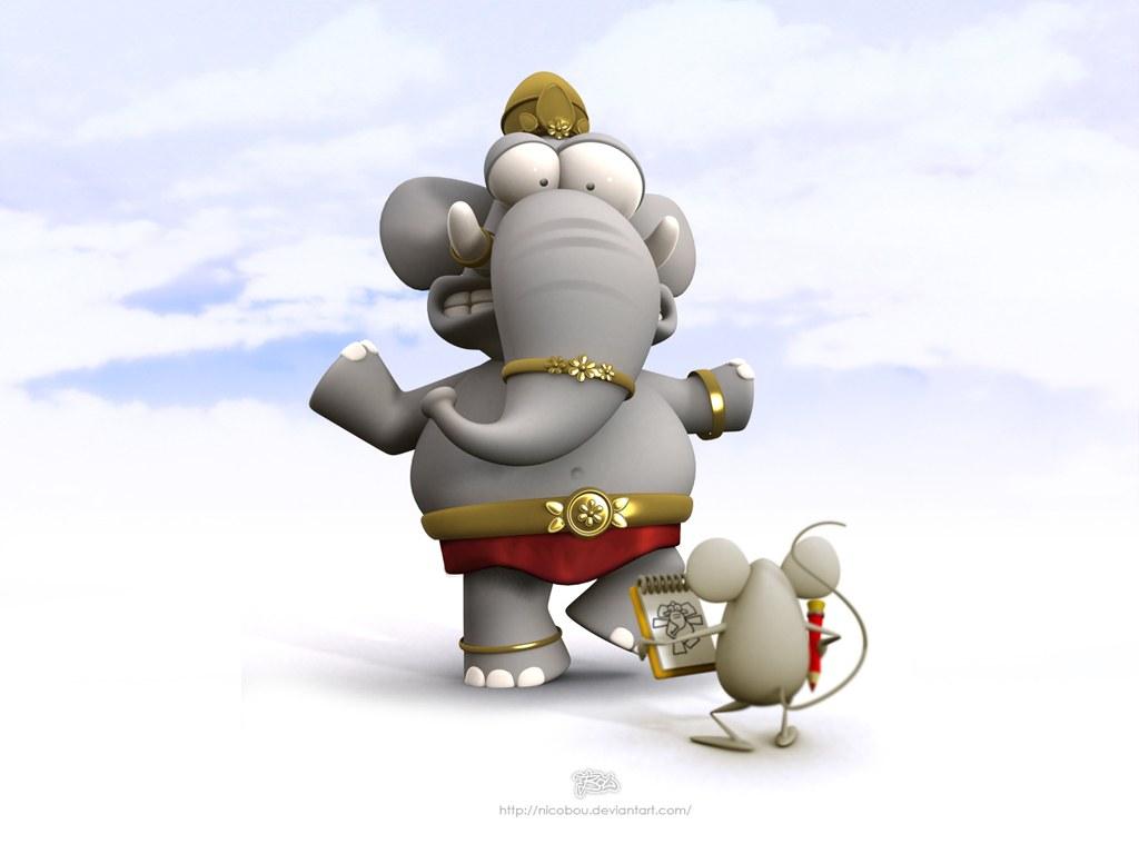 Cute 3D Cartoon Wallpapers