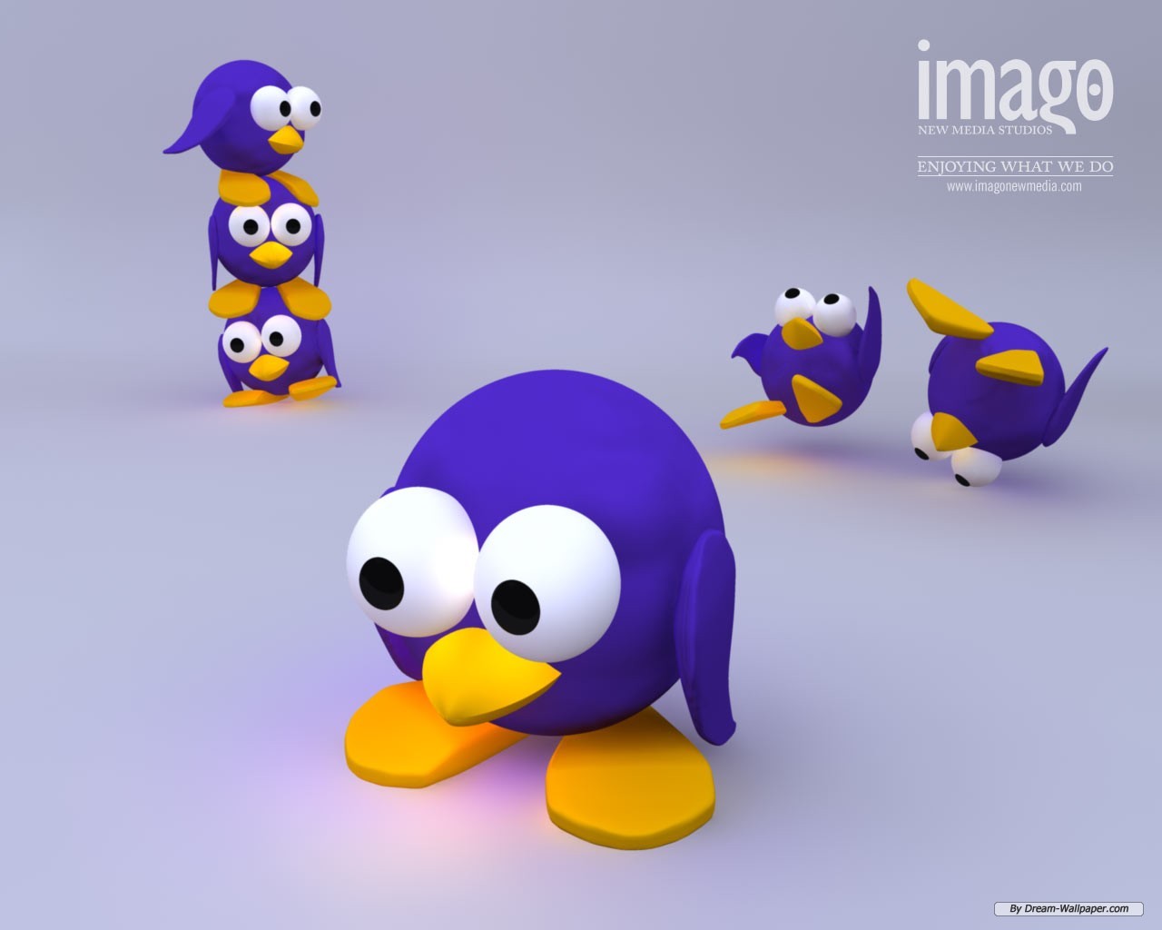 Cute 3D Cartoon Wallpapers