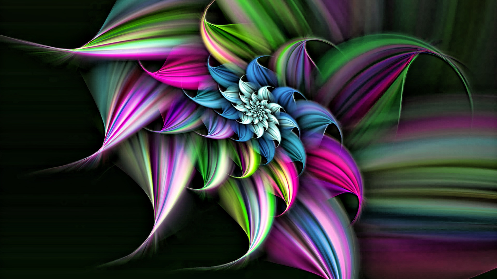 Cute 3D Flowers Wallpapers