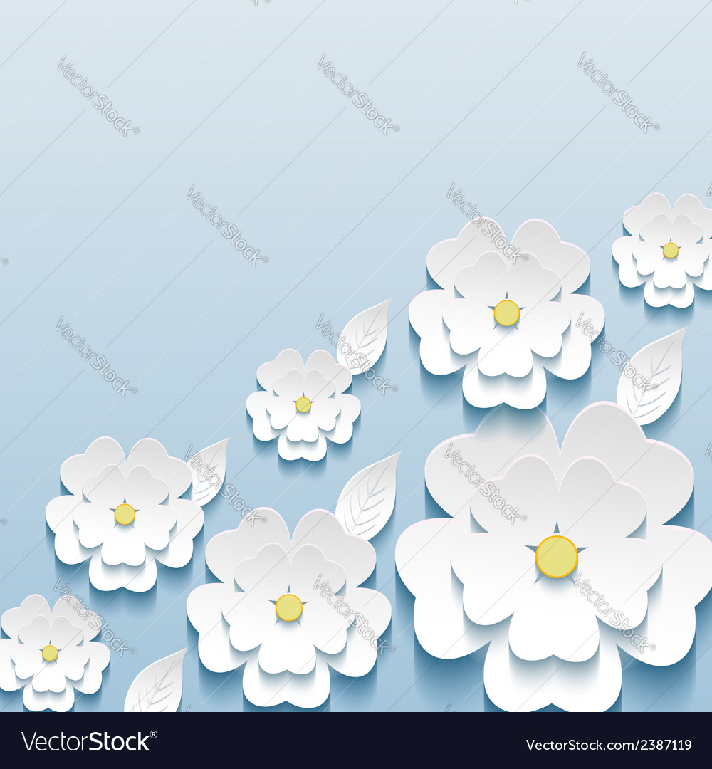 Cute 3D Flowers Wallpapers