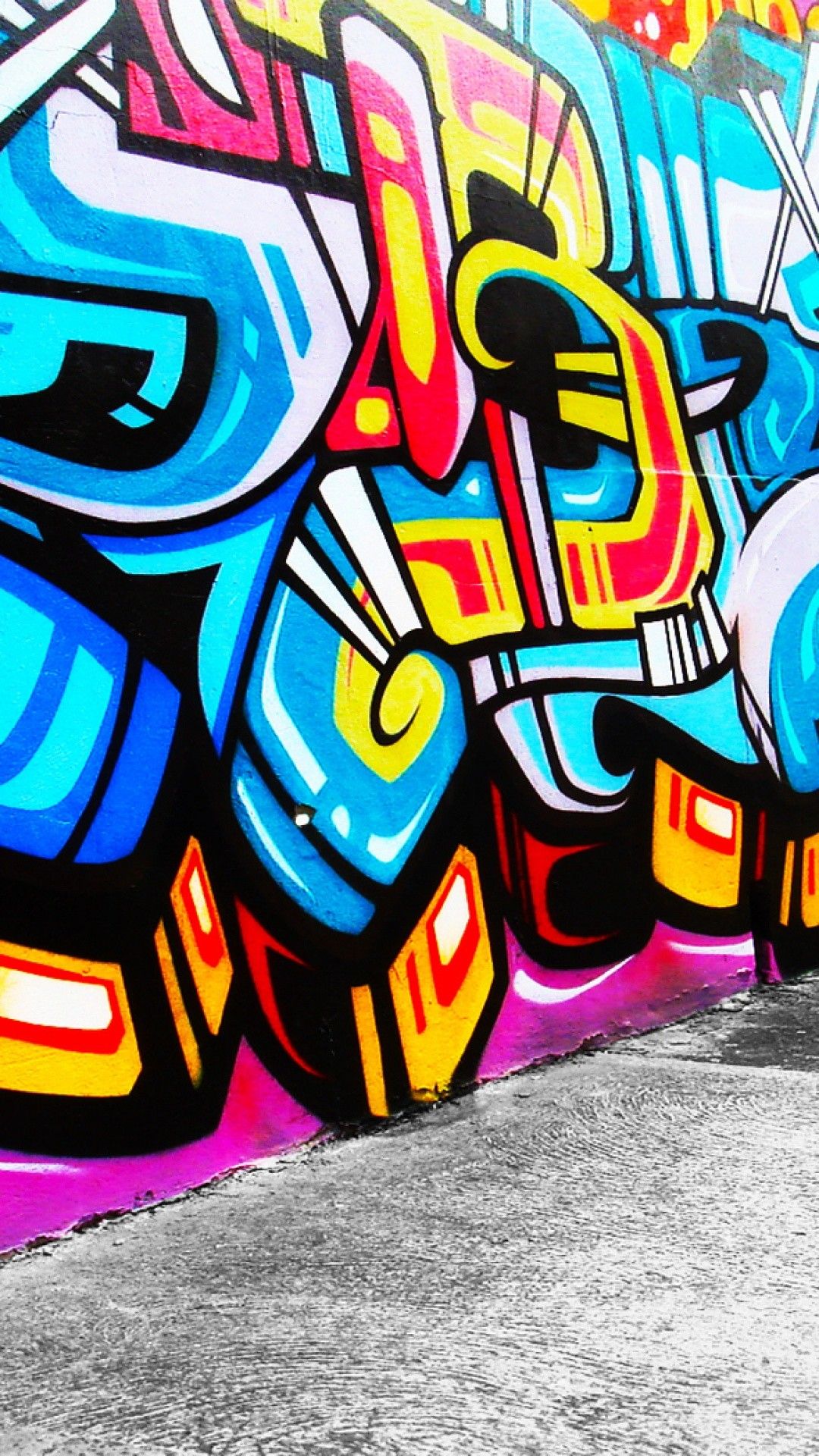 Cute Abstract Graffiti Wallpapers