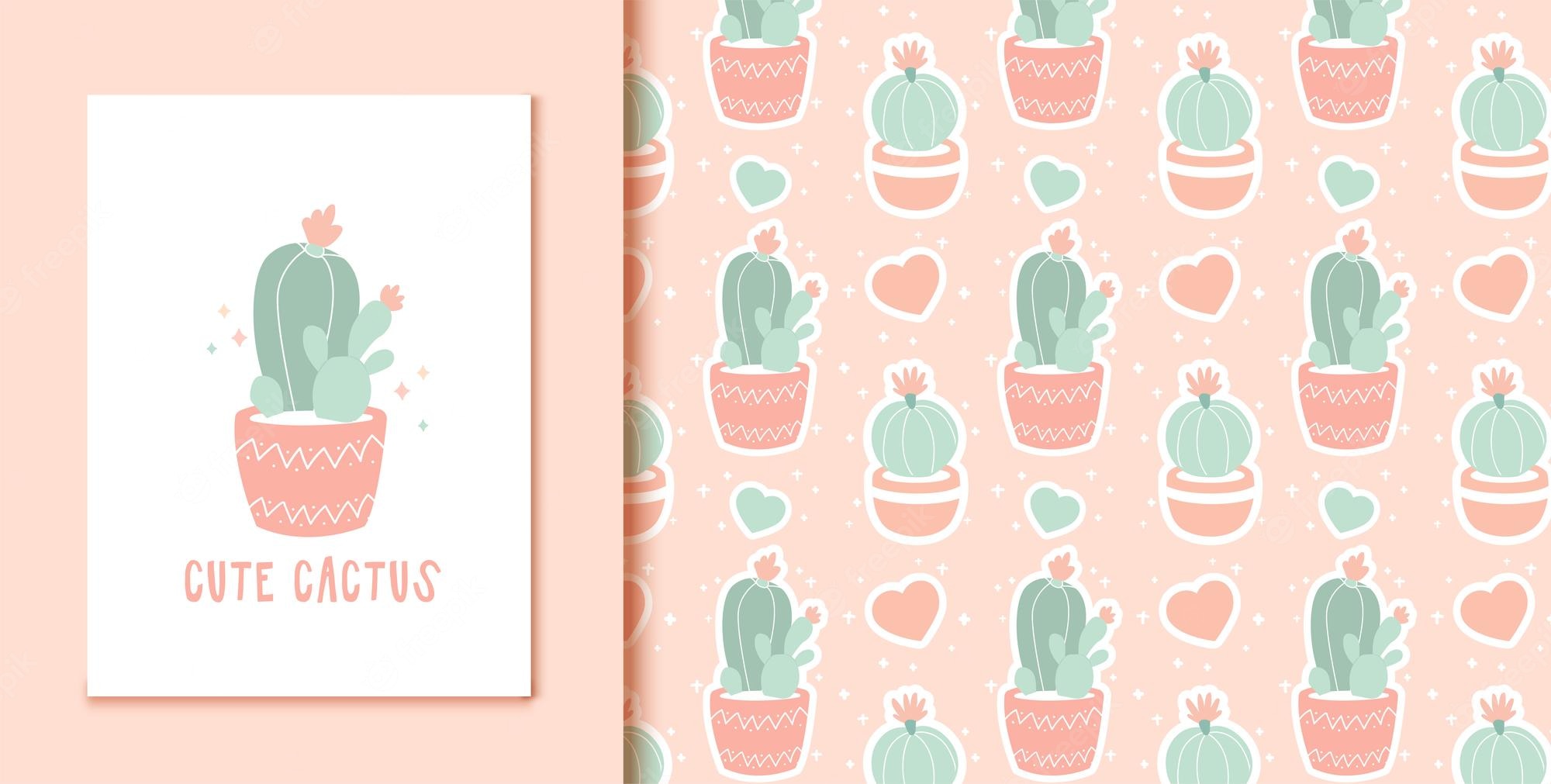 Cute Aesthetic CactusWallpapers