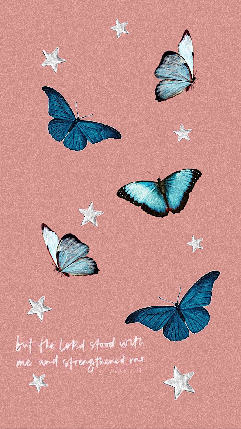 Cute Aesthetic Pink ButterflyWallpapers