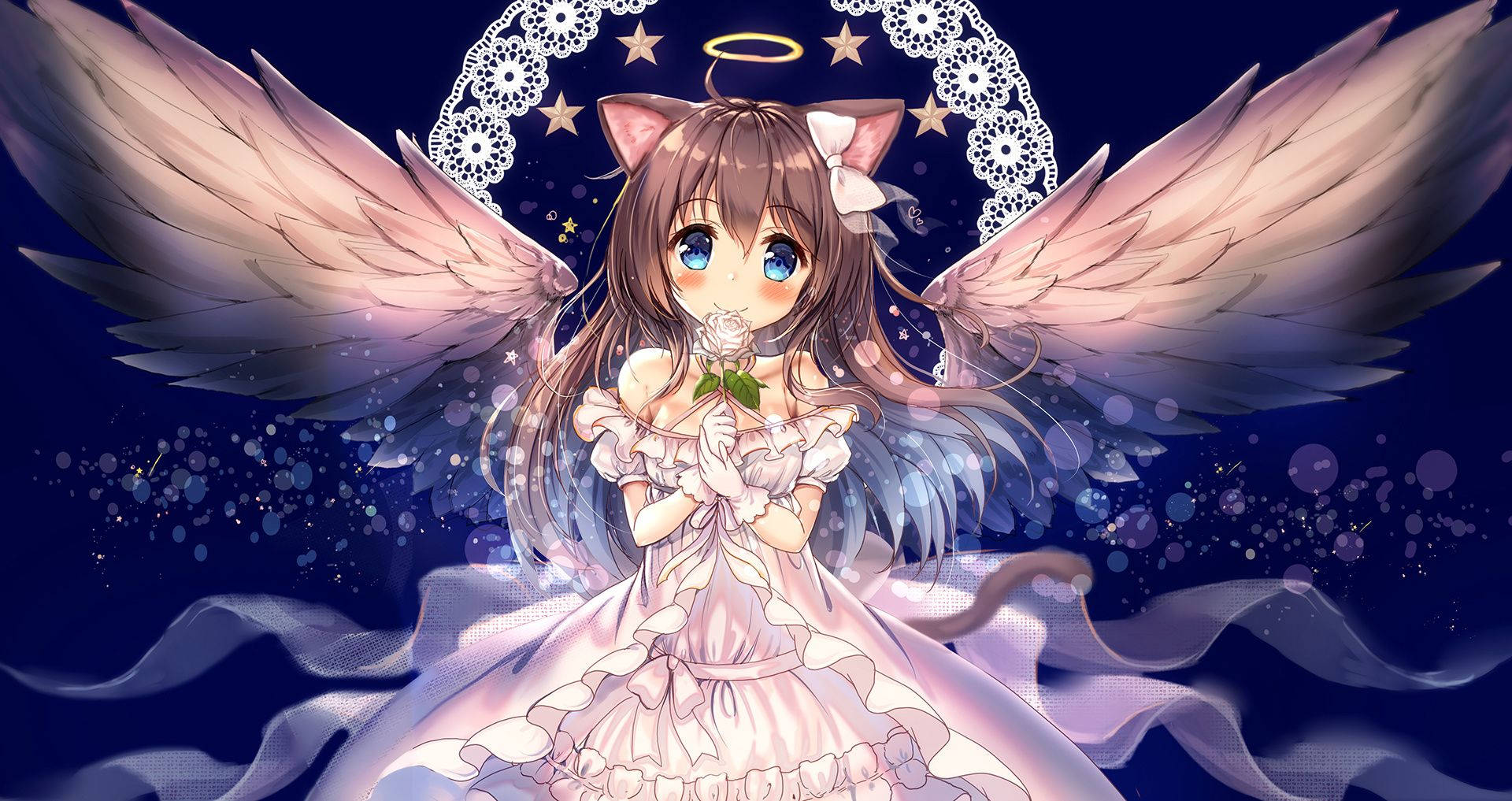 Cute Angel Anime GirlWallpapers