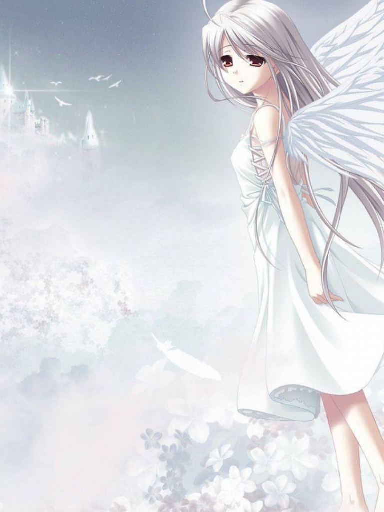 Cute Angel Anime GirlWallpapers