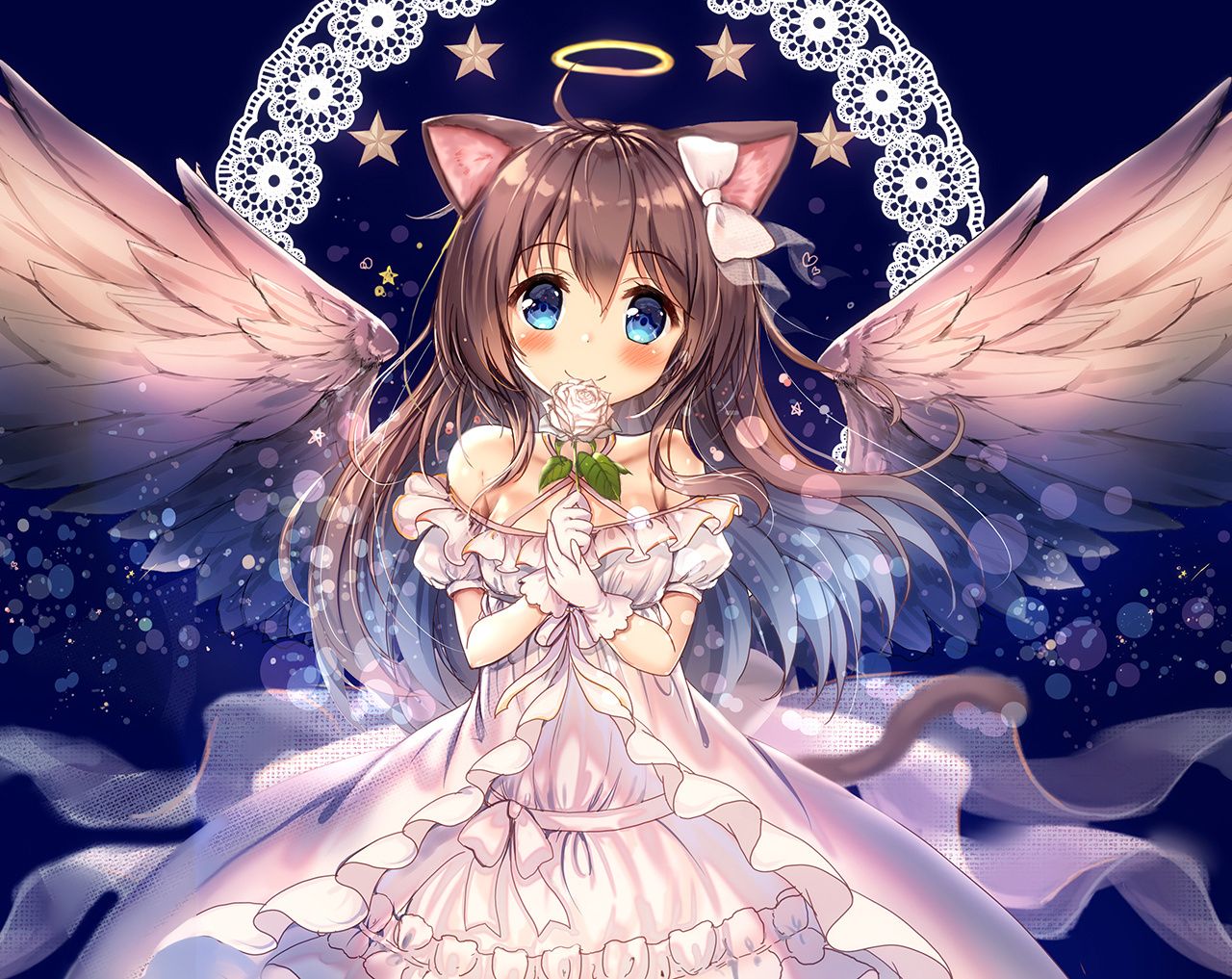 Cute Angels Wallpapers