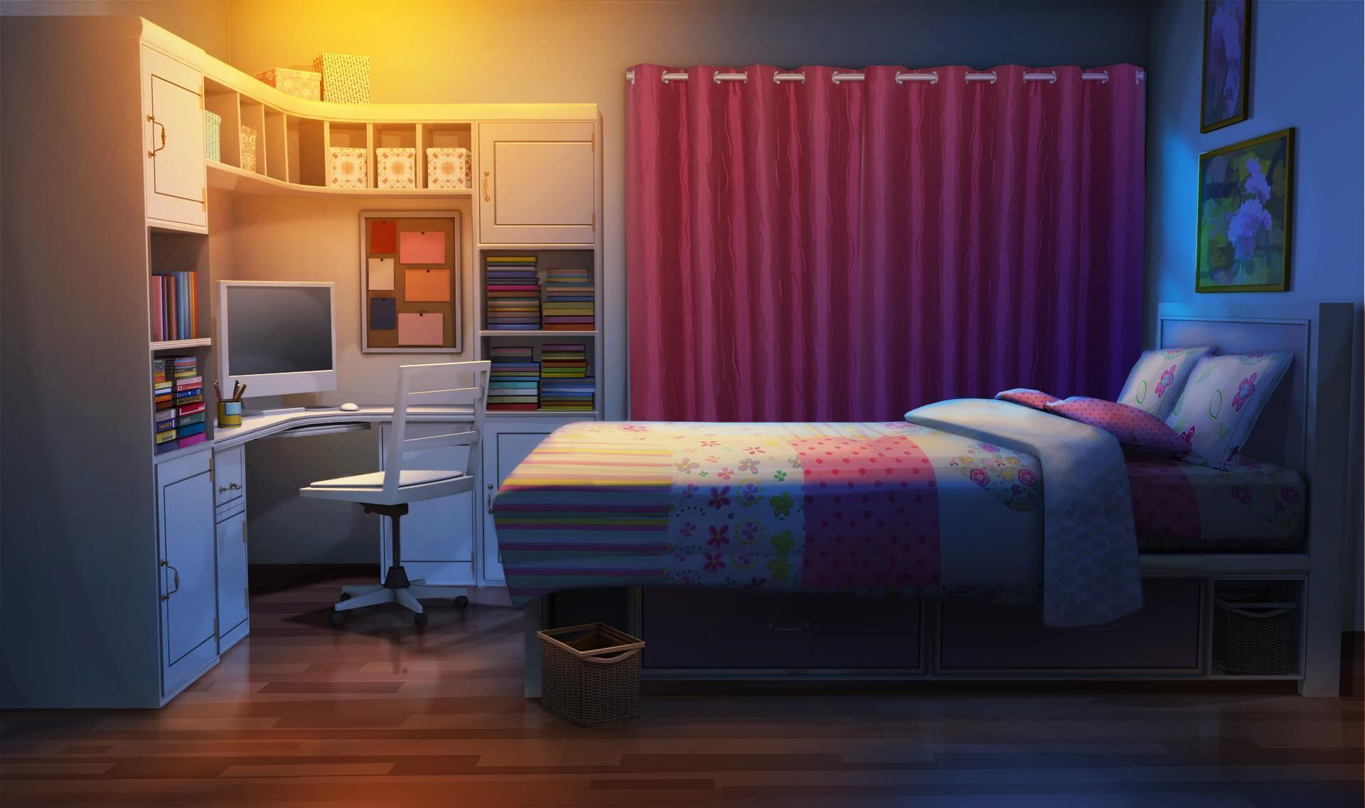 Cute Anime BedroomWallpapers