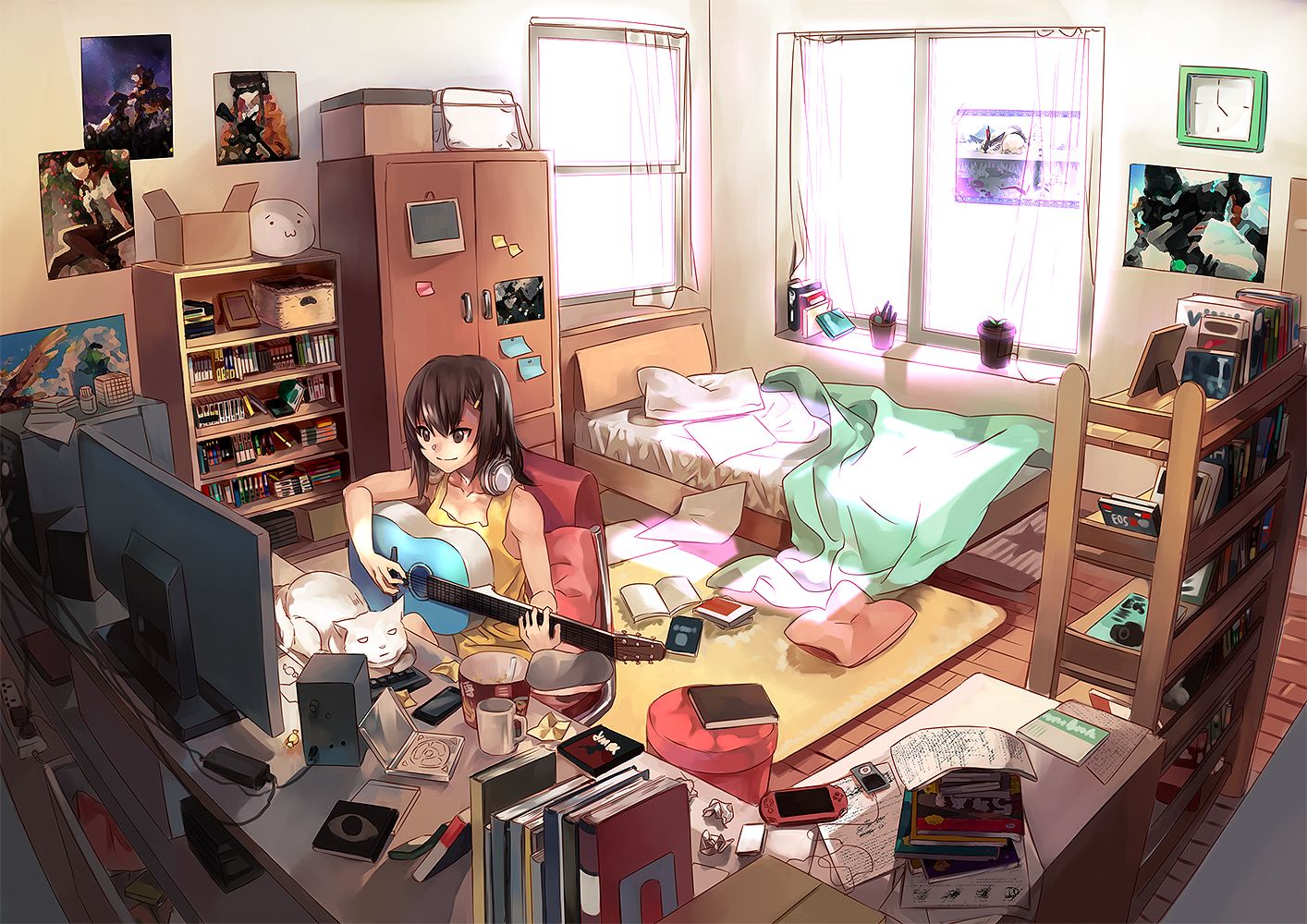 Cute Anime BedroomWallpapers