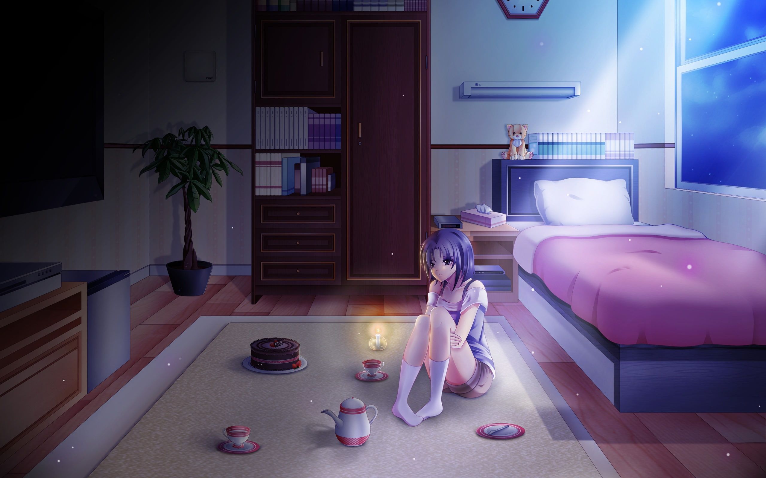 Cute Anime BedroomWallpapers