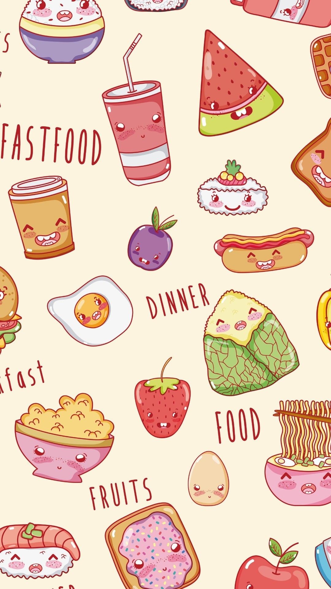 Cute Anime Food Wallpapers