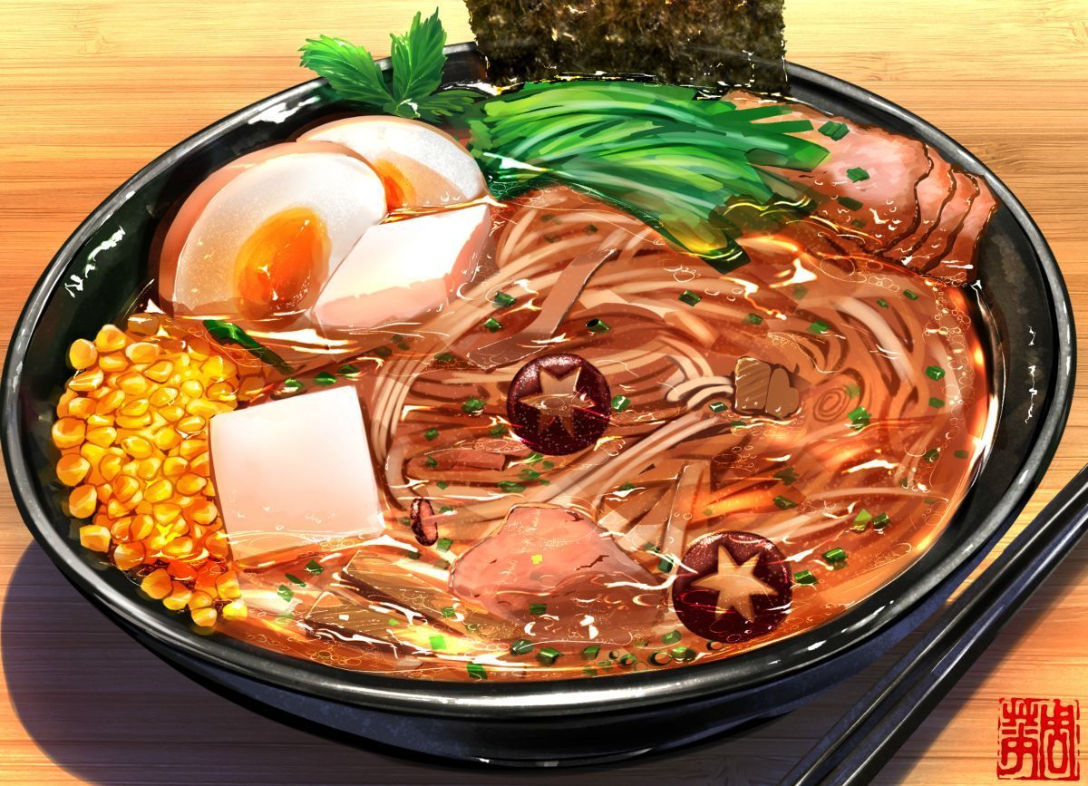 Cute Anime Food Wallpapers