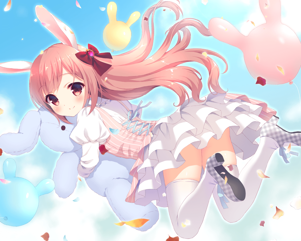 Cute Anime Girl BunnyWallpapers