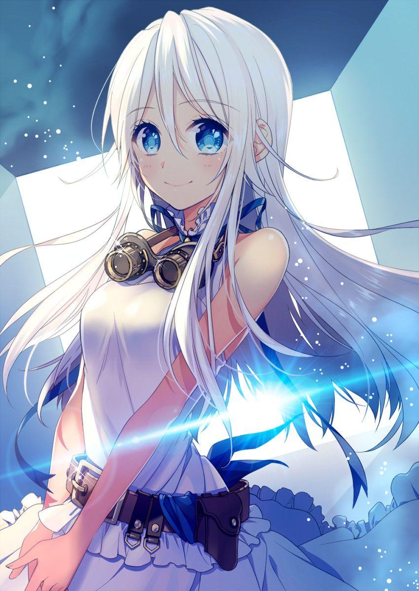 Cute Anime Girl White HairWallpapers