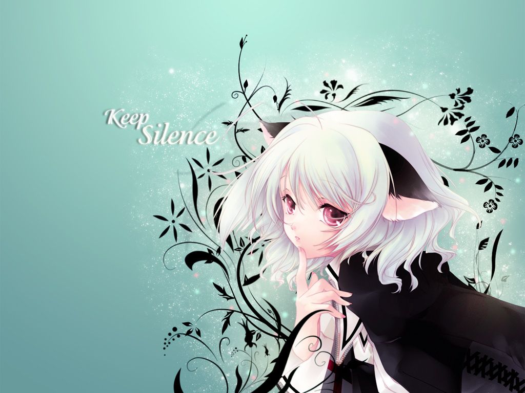 Cute Anime Girl White HairWallpapers