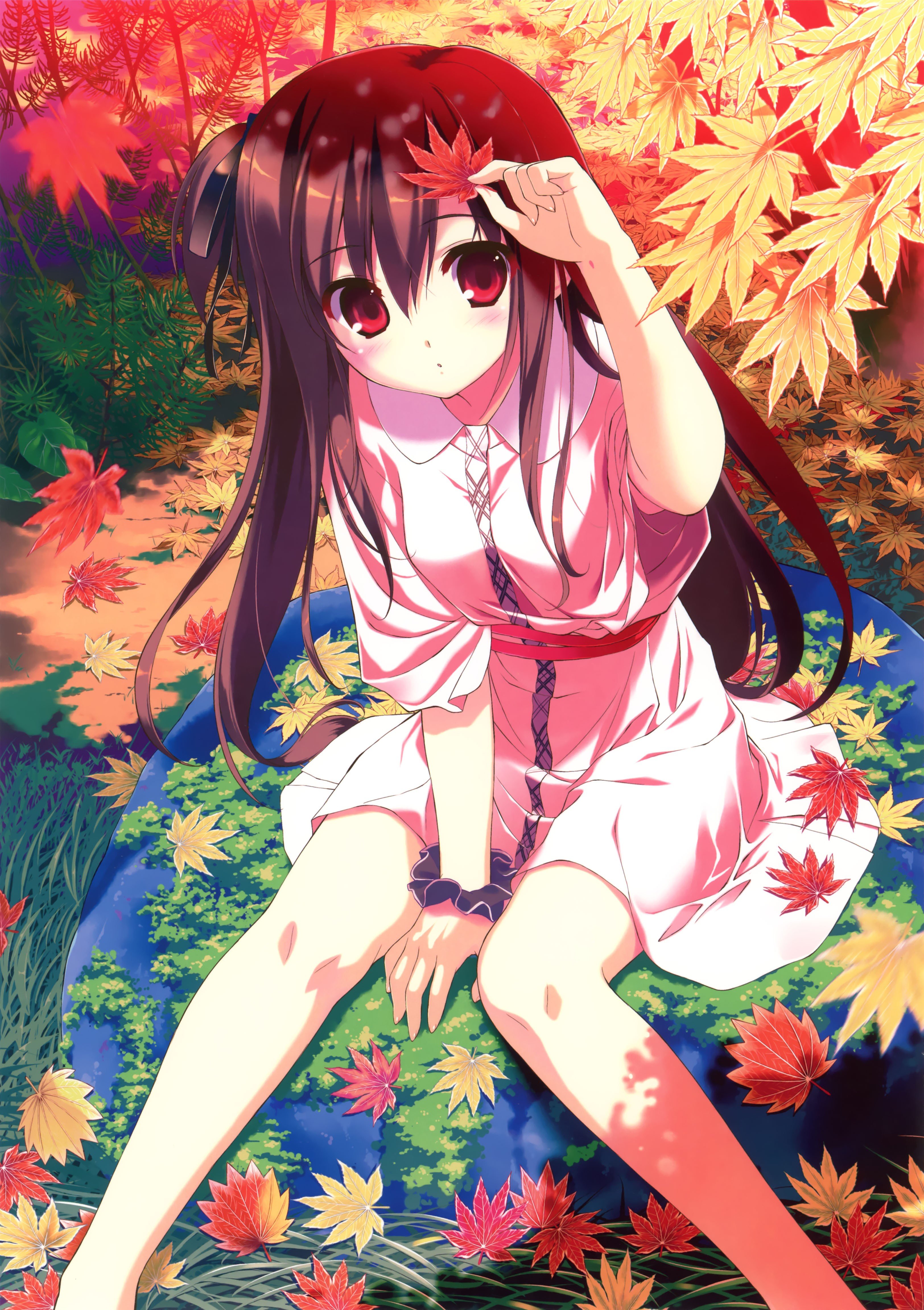 Cute Anime Girls AutumnWallpapers