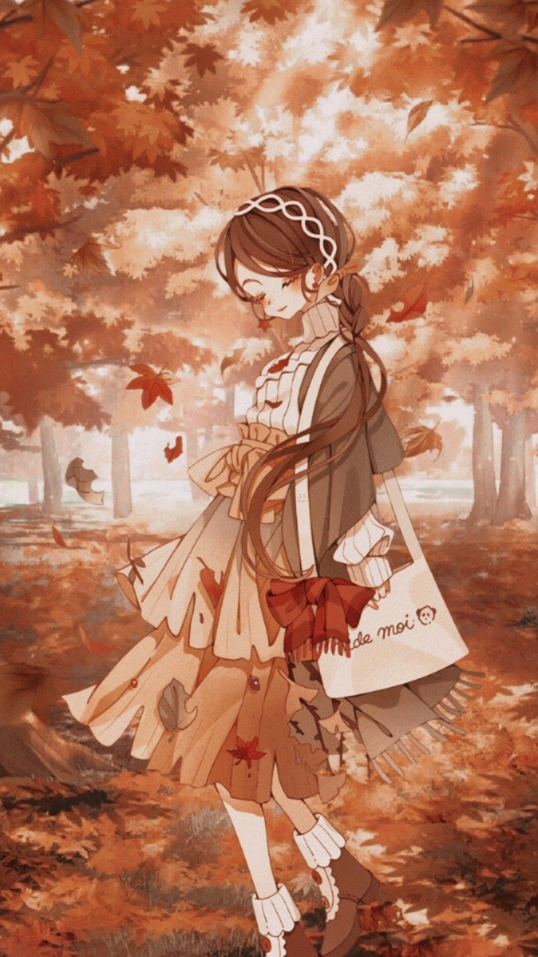 Cute Anime Girls AutumnWallpapers