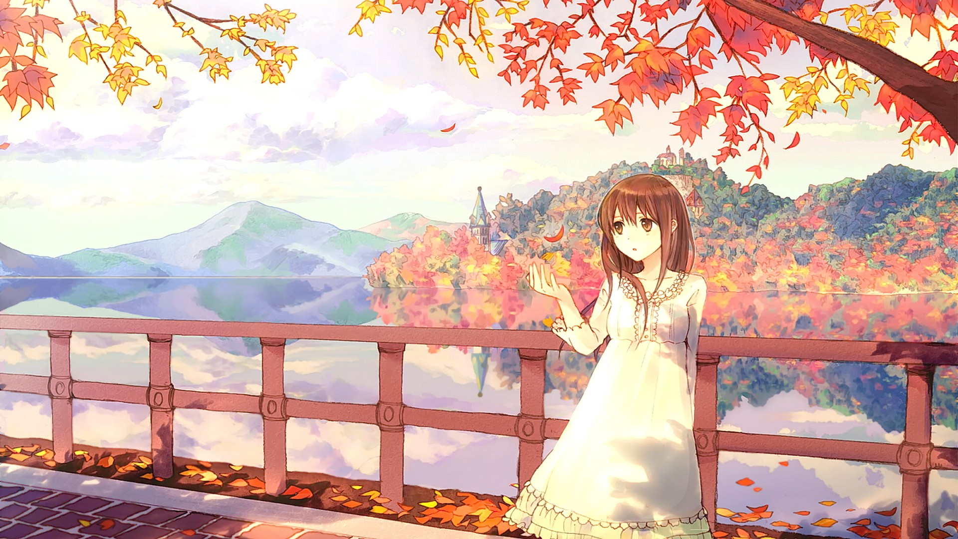 Cute Anime Girls AutumnWallpapers