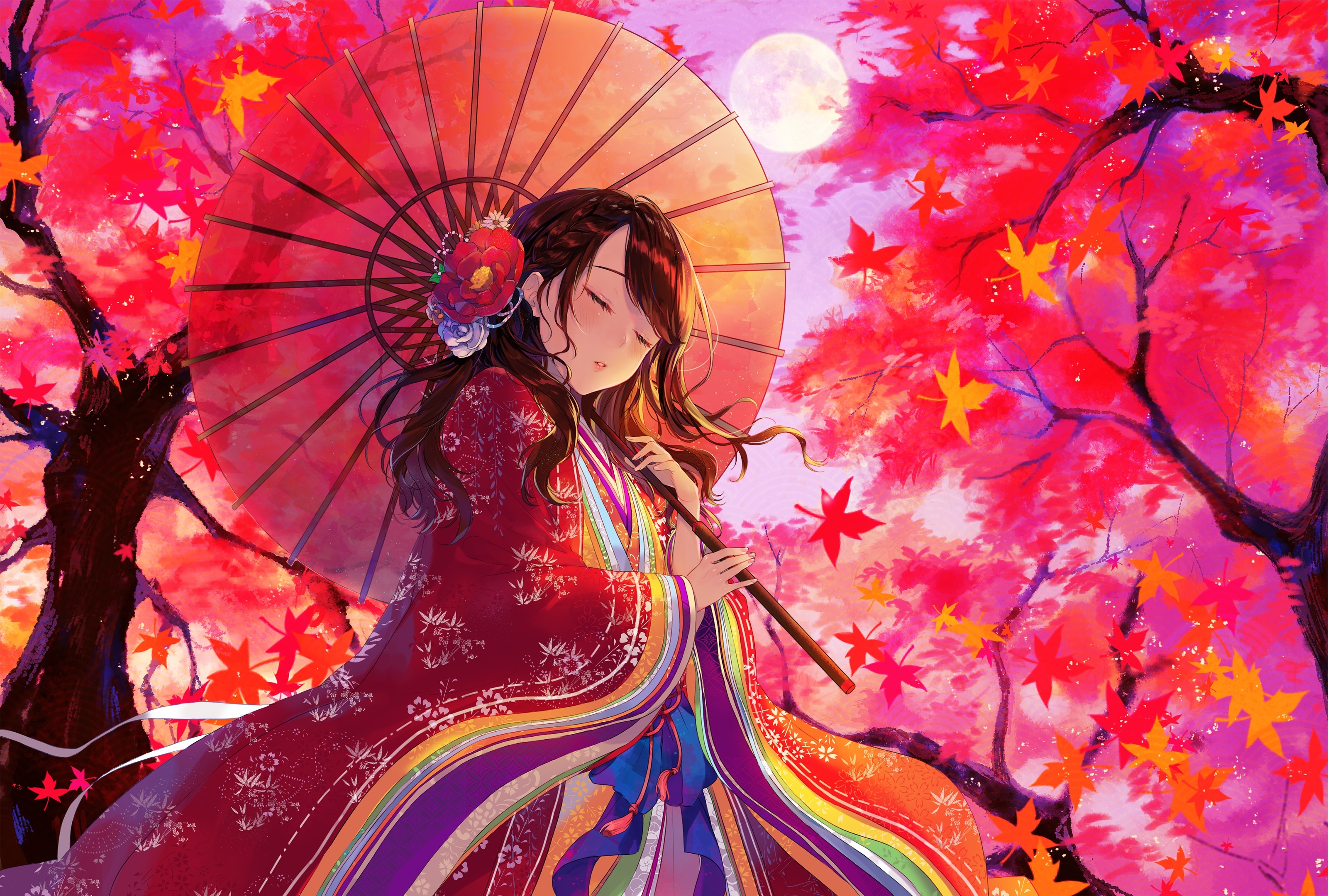 Cute Anime Girls AutumnWallpapers