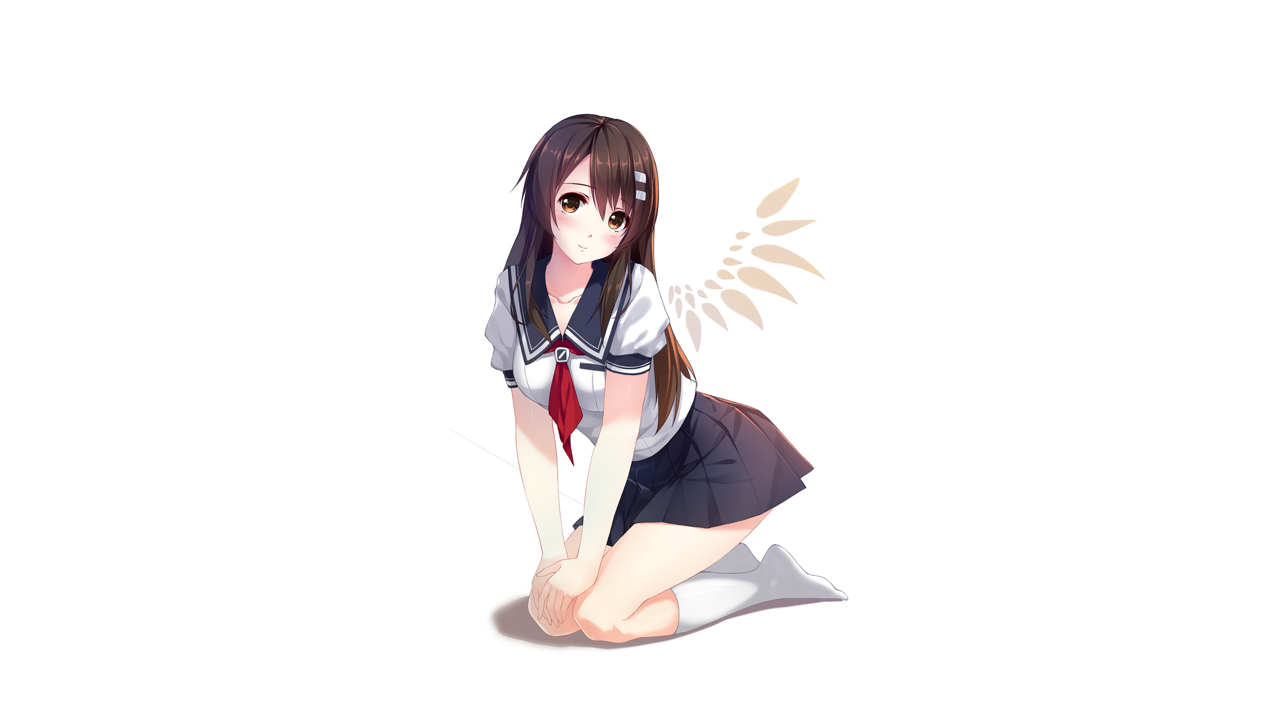 Cute Anime School GirlWallpapers