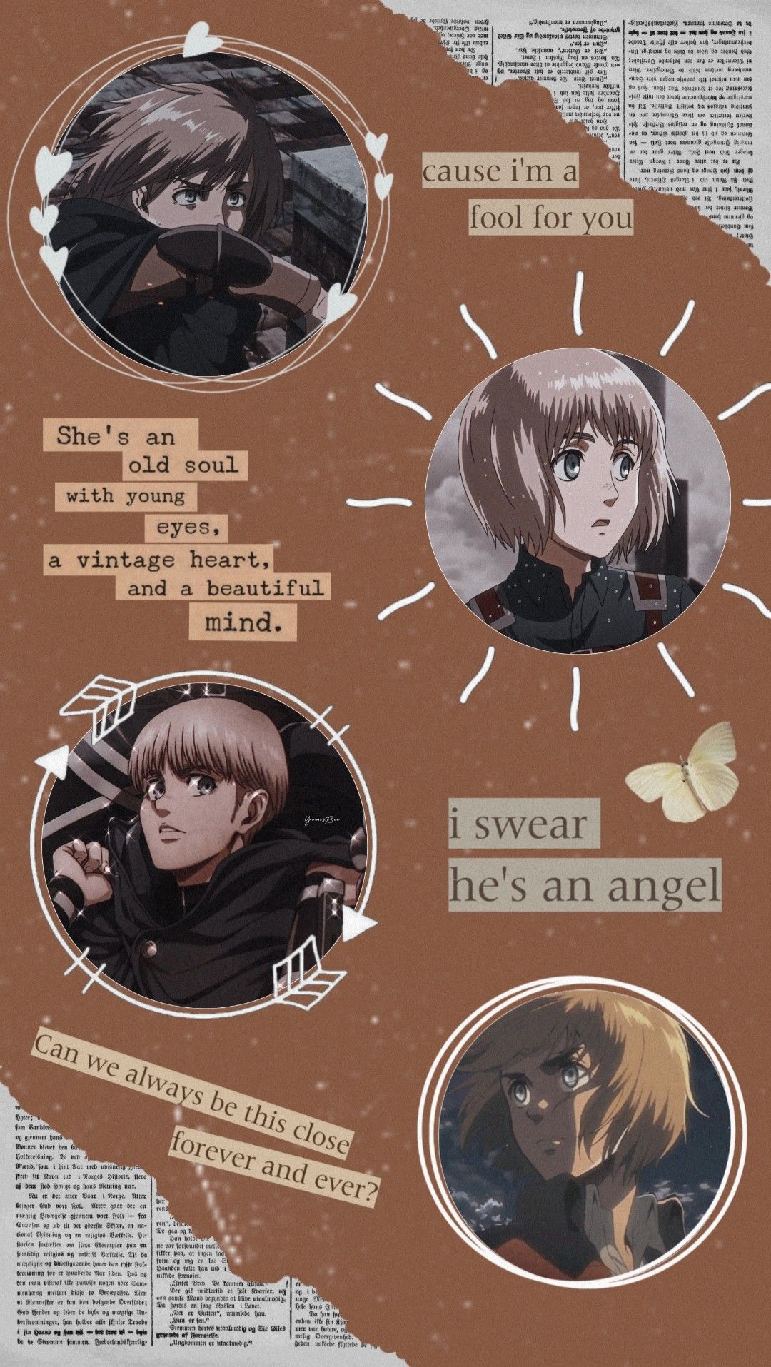 Cute Armin Arlert Wallpapers