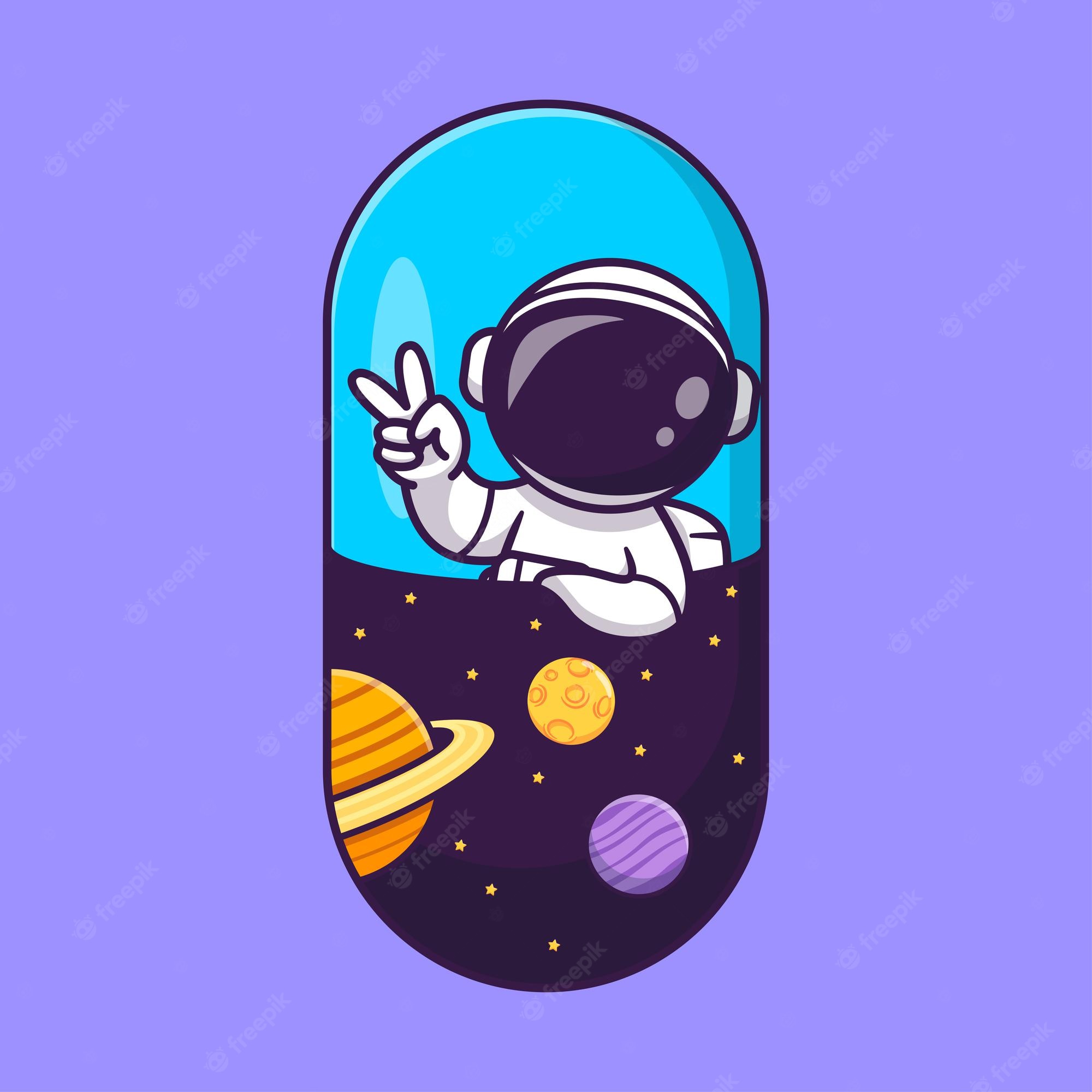 Cute AstronautWallpapers