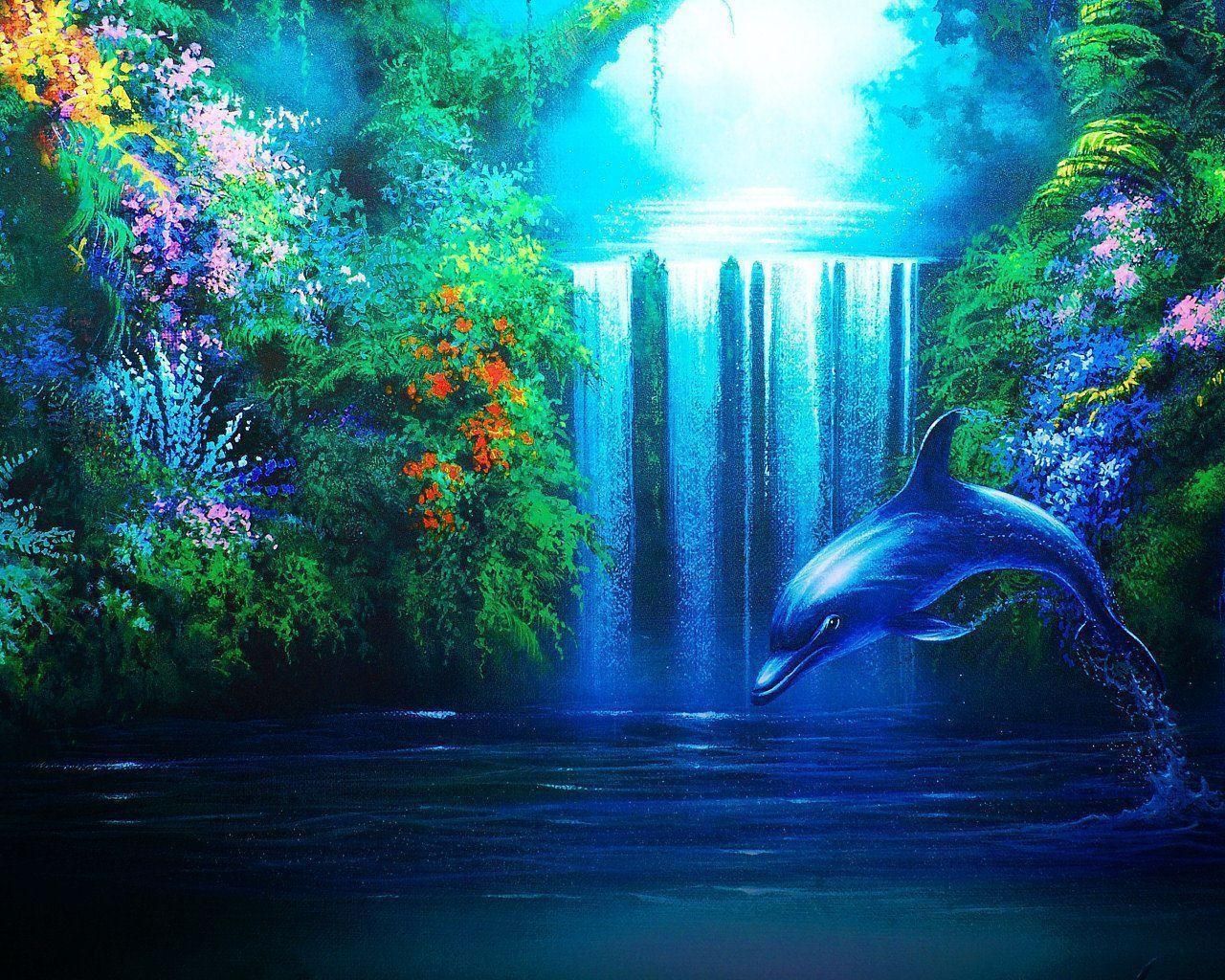 Cute Baby Dolphins Wallpapers