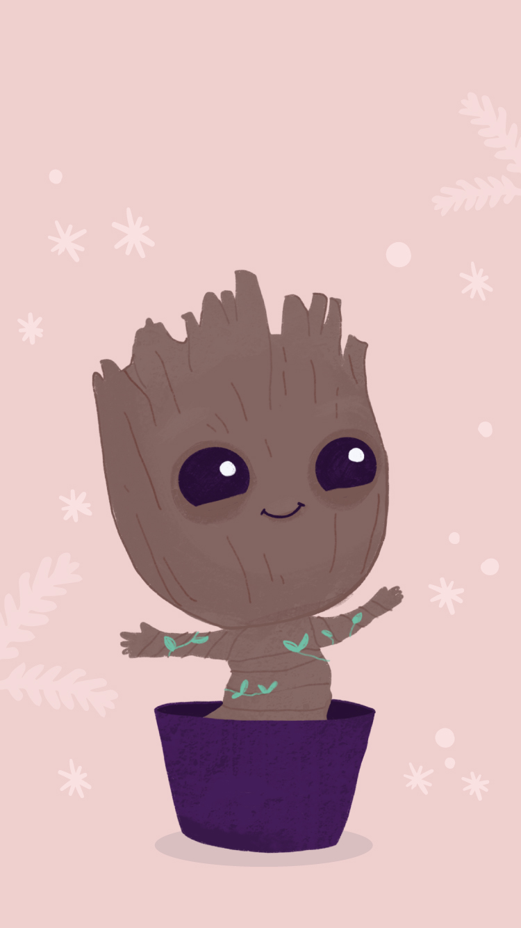 Cute Baby Groot Wallpapers