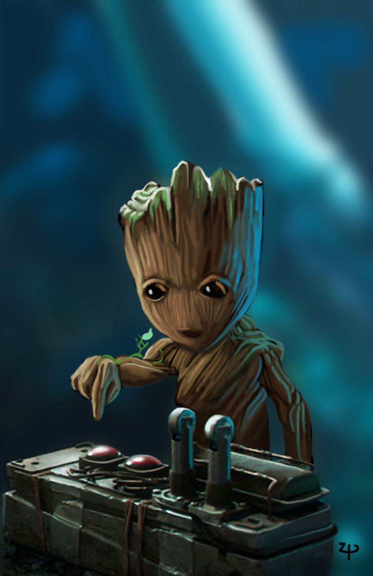 Cute Baby Groot Wallpapers