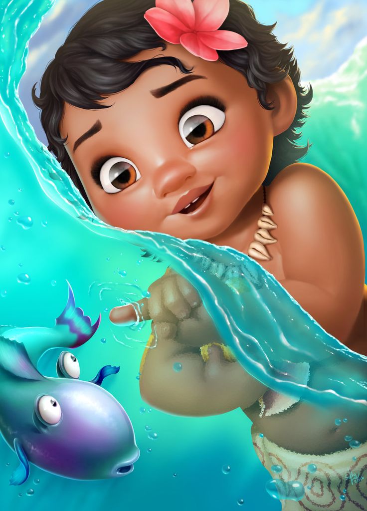 Cute Baby Moana Wallpapers