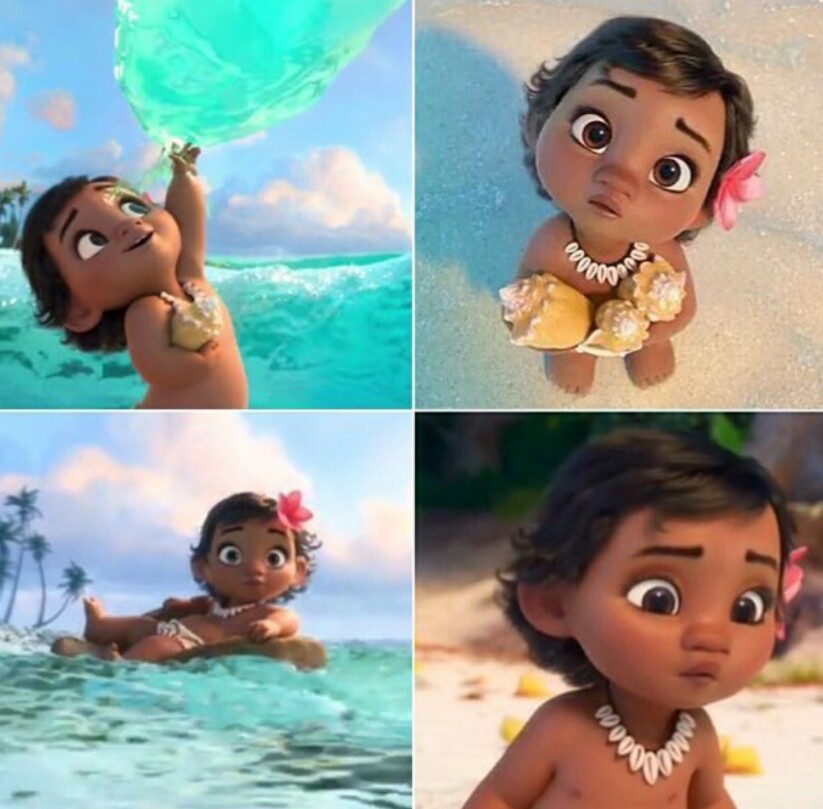 Cute Baby Moana Wallpapers