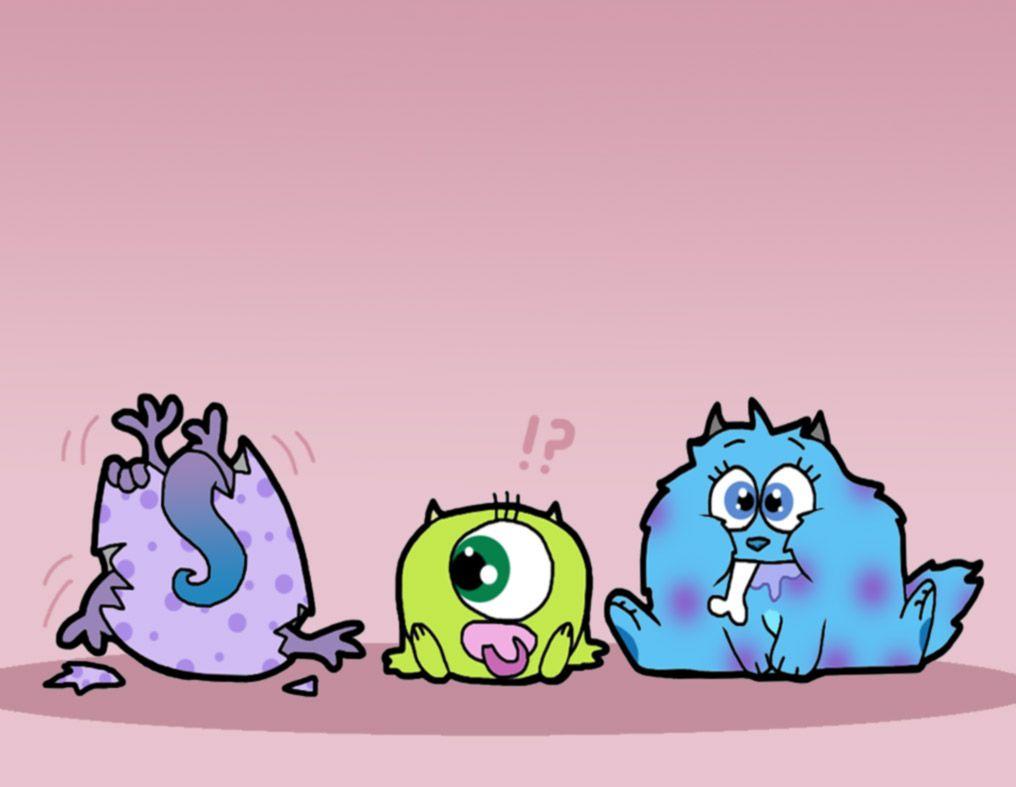 Cute Baby Monsters Wallpapers