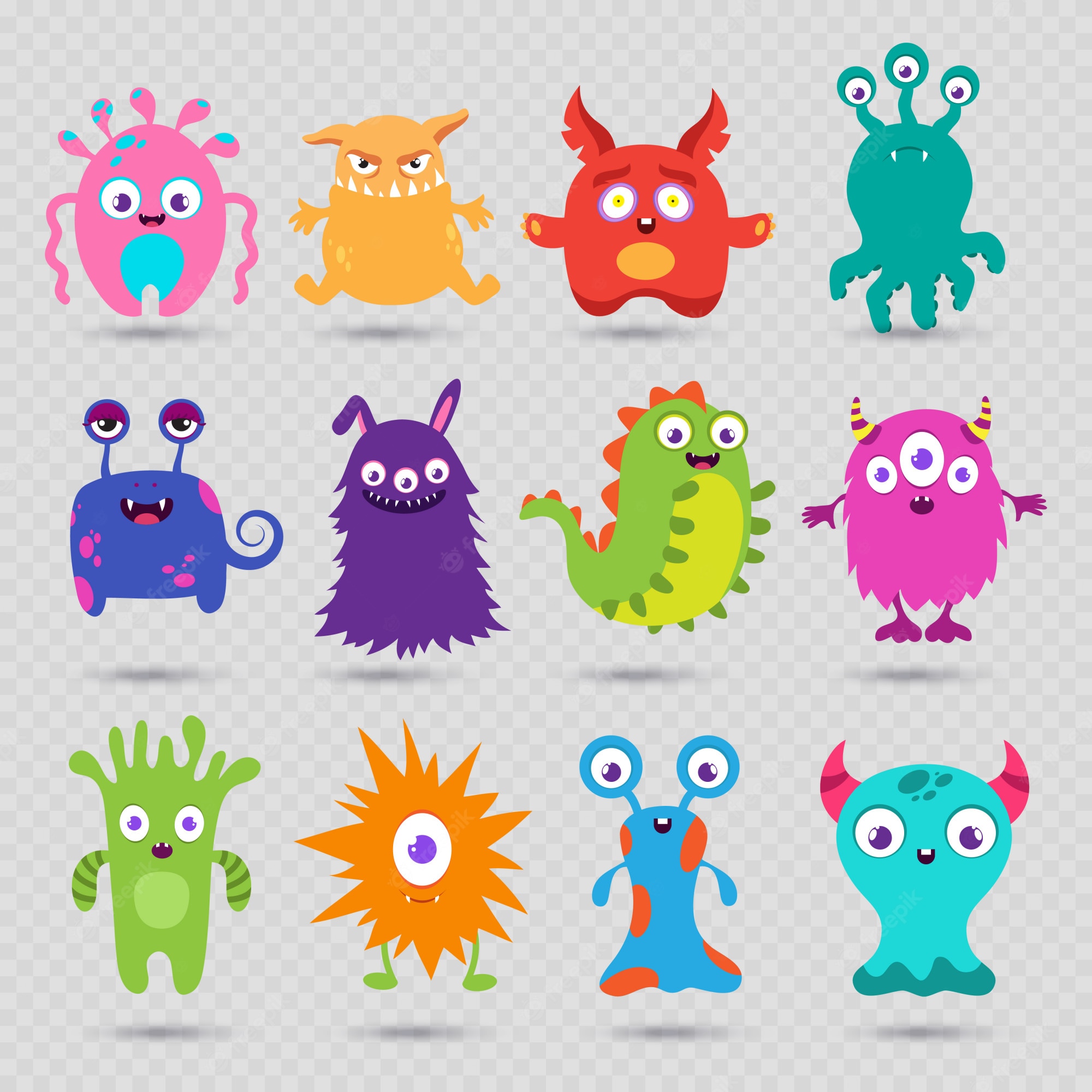 Cute Baby Monsters Wallpapers