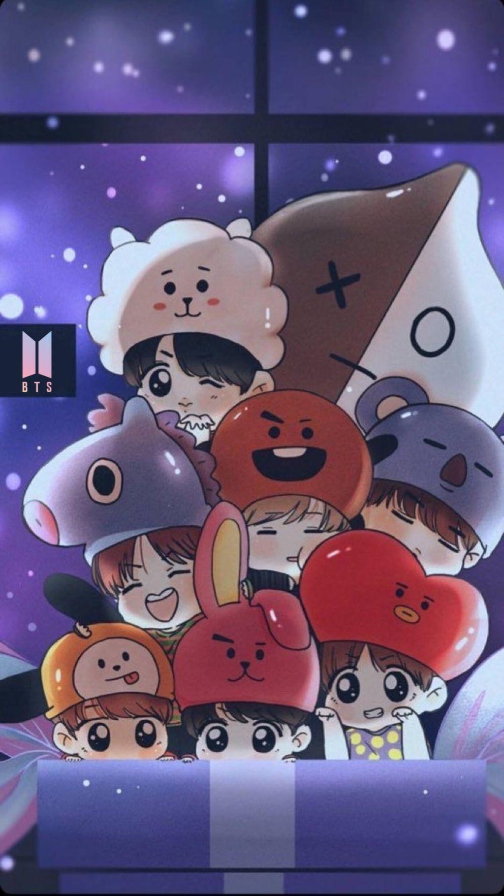 Cute Bt21 Wallpapers