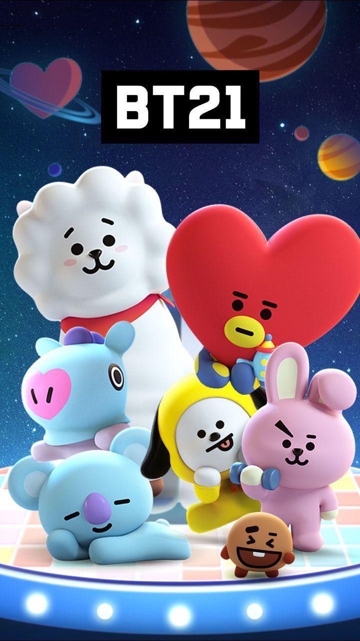 Cute Bt21 Wallpapers