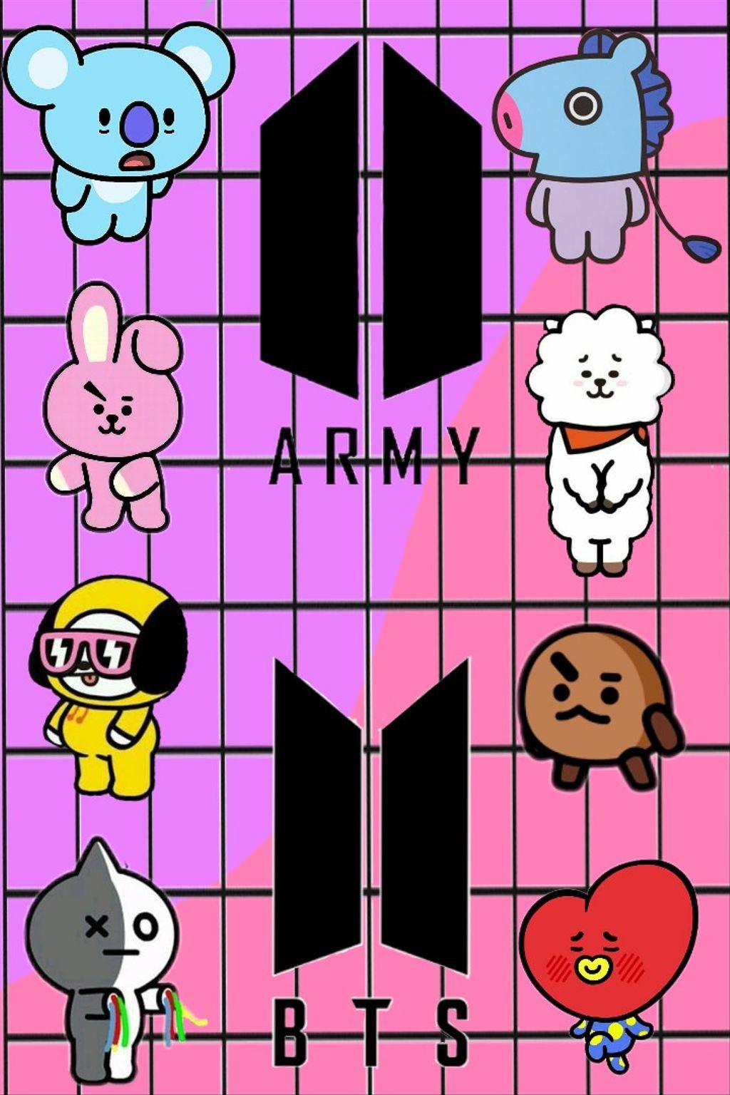 Cute Bt21 Wallpapers