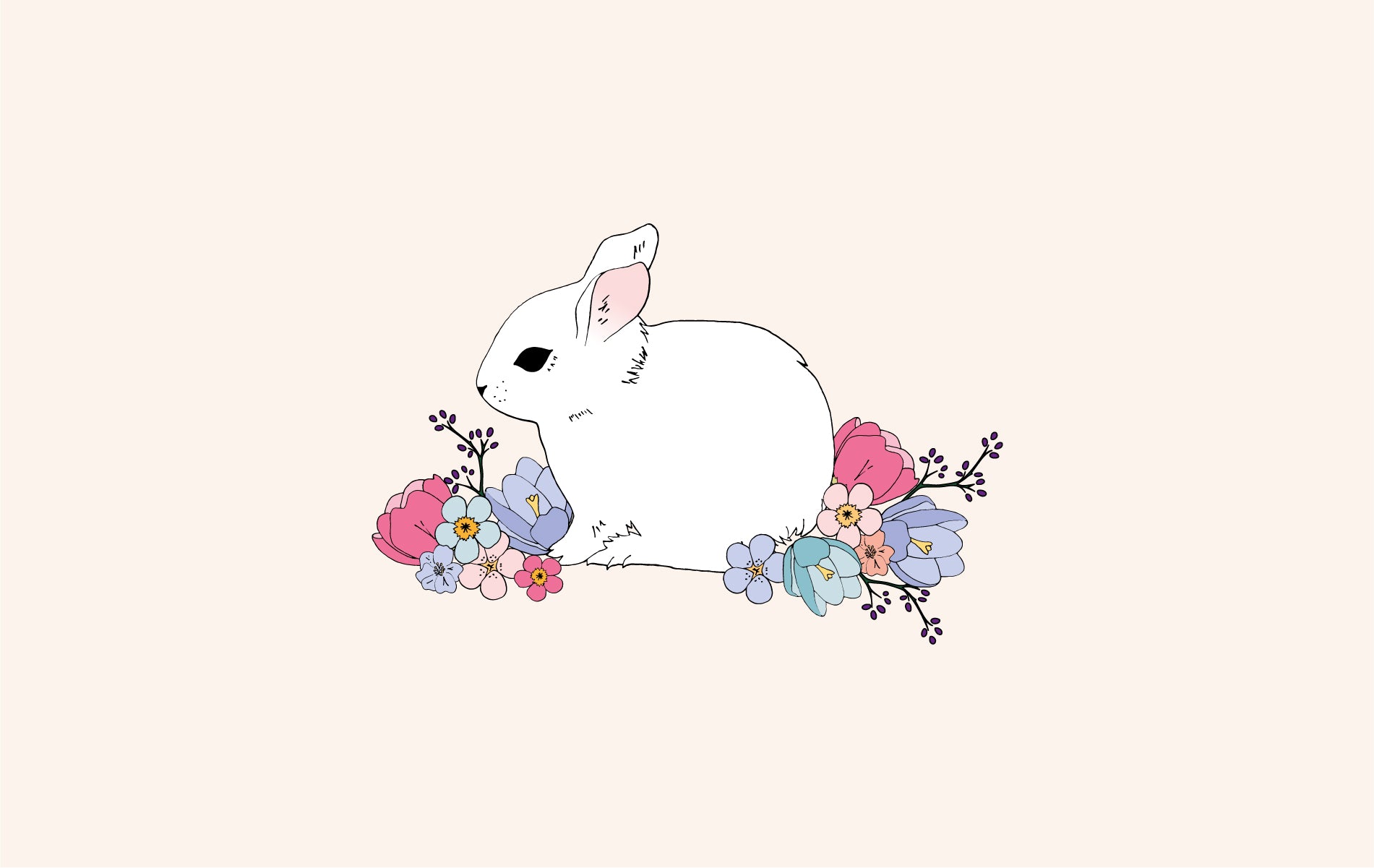 Cute Bunny Desktop Wallpapers