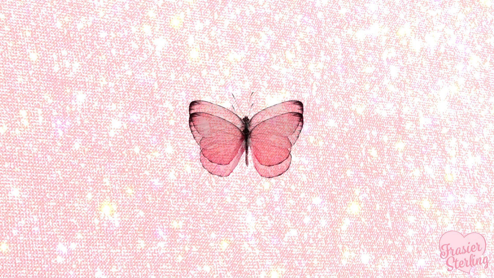 Cute Butterfly Baby PinkWallpapers