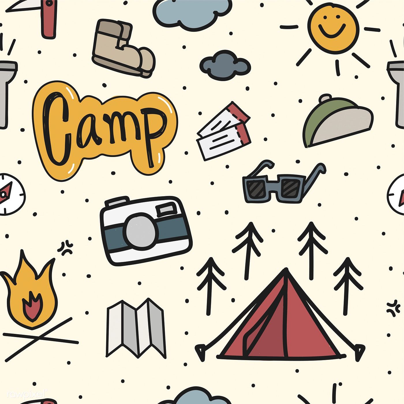 Cute Camping Wallpapers