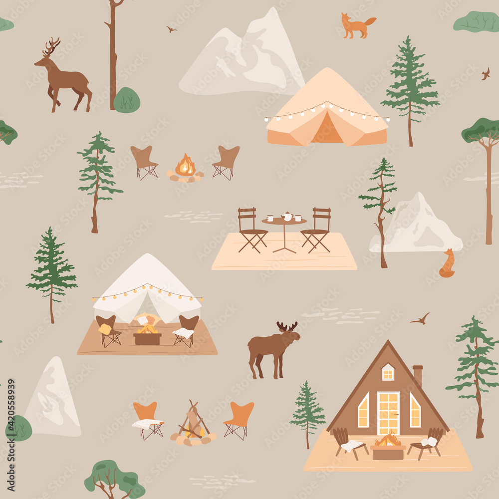 Cute Camping Wallpapers