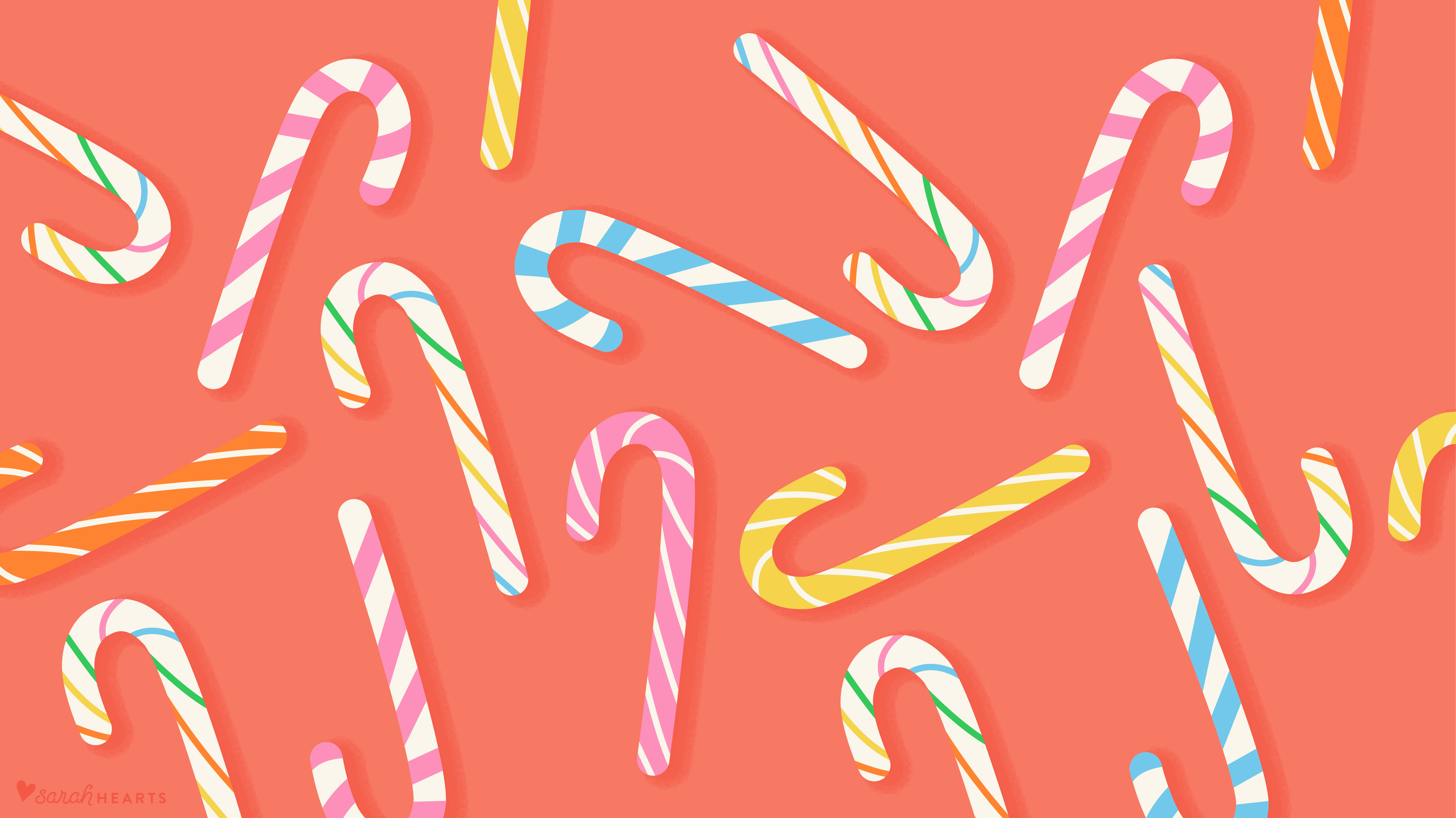 Cute Candy Cane Wallpapers