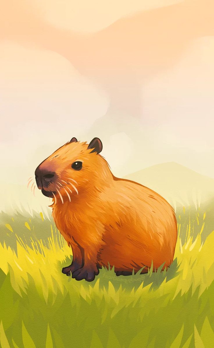 Cute Capybara Wallpapers