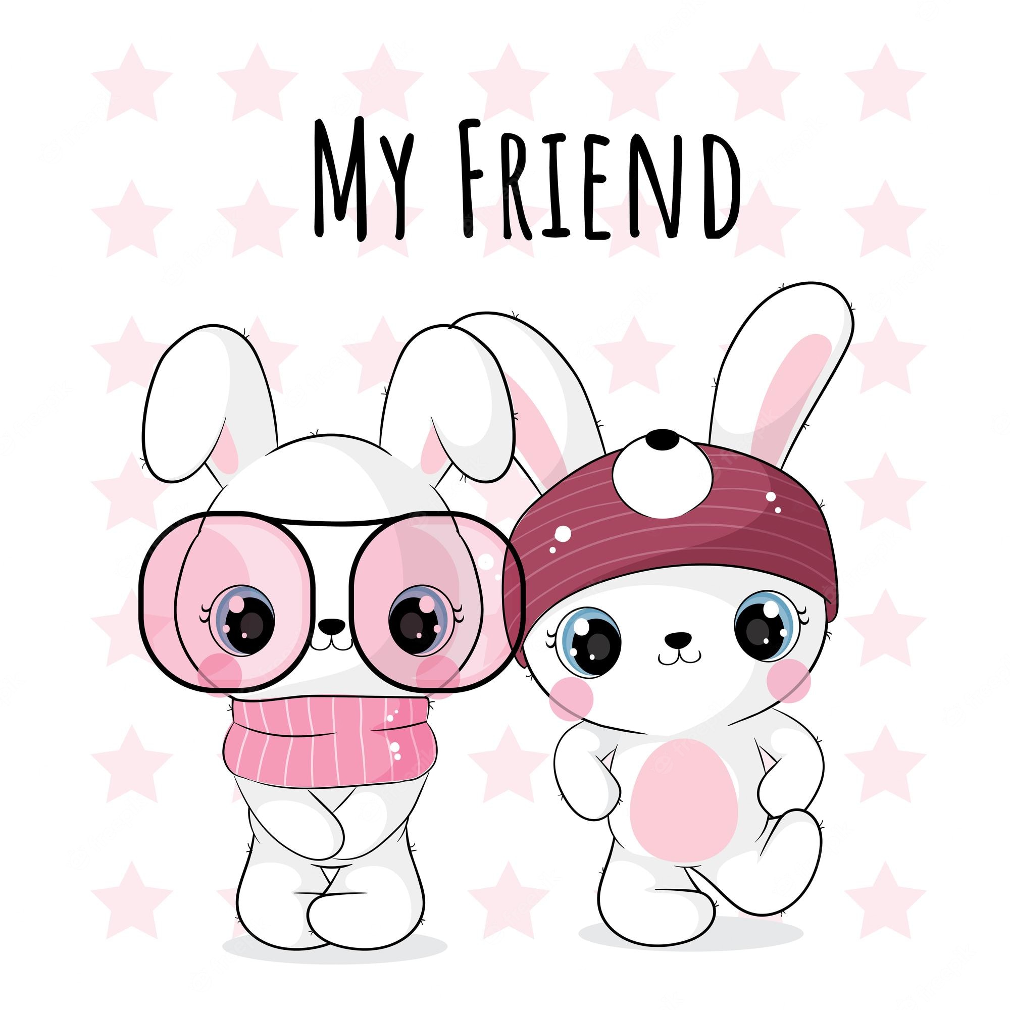 Cute Cartoon Bunny Wallpapers