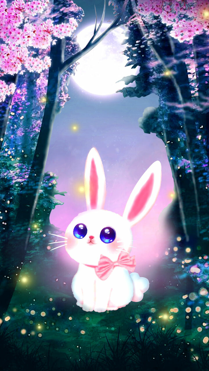 Cute Cartoon Bunny Wallpapers