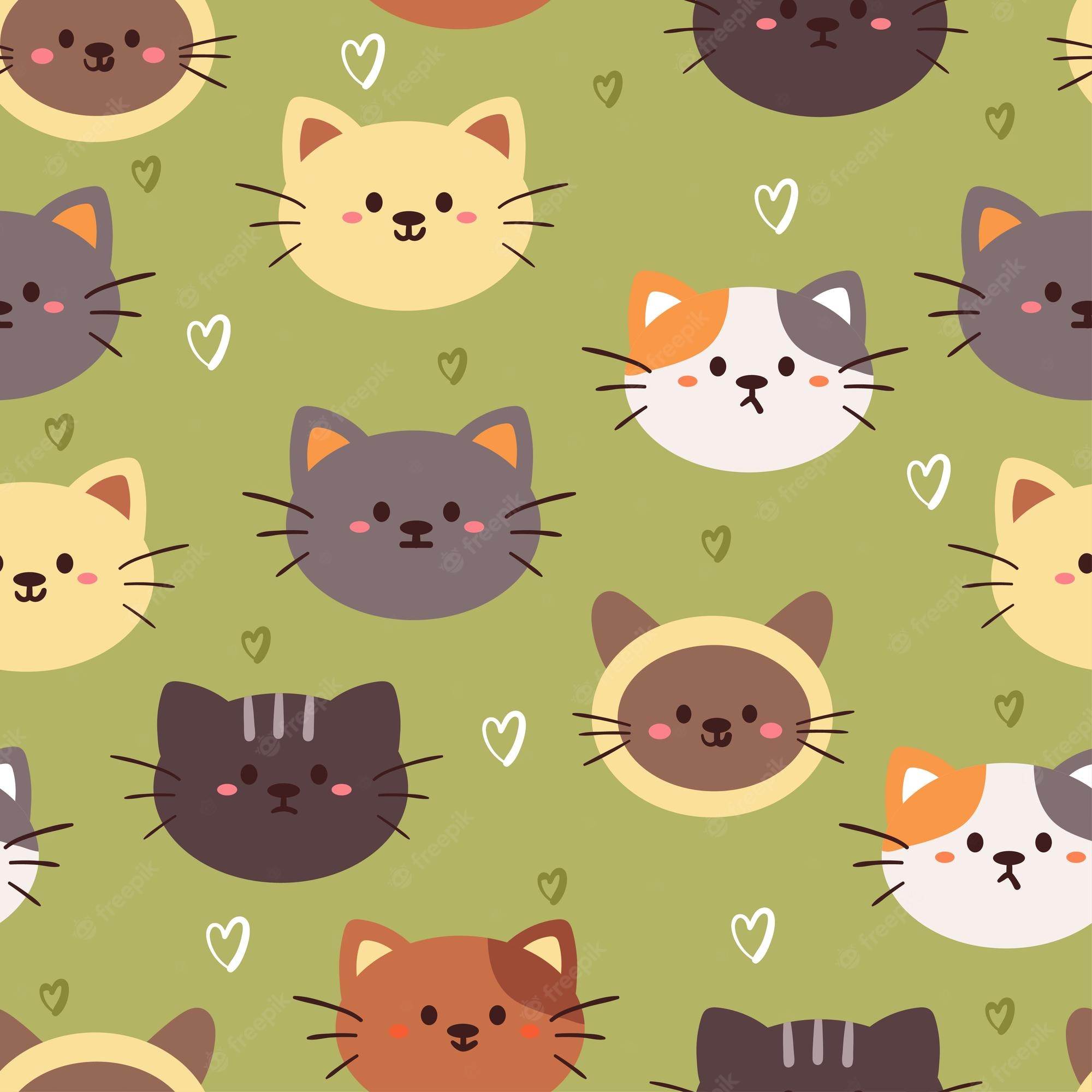 Cute Cartoon CatWallpapers
