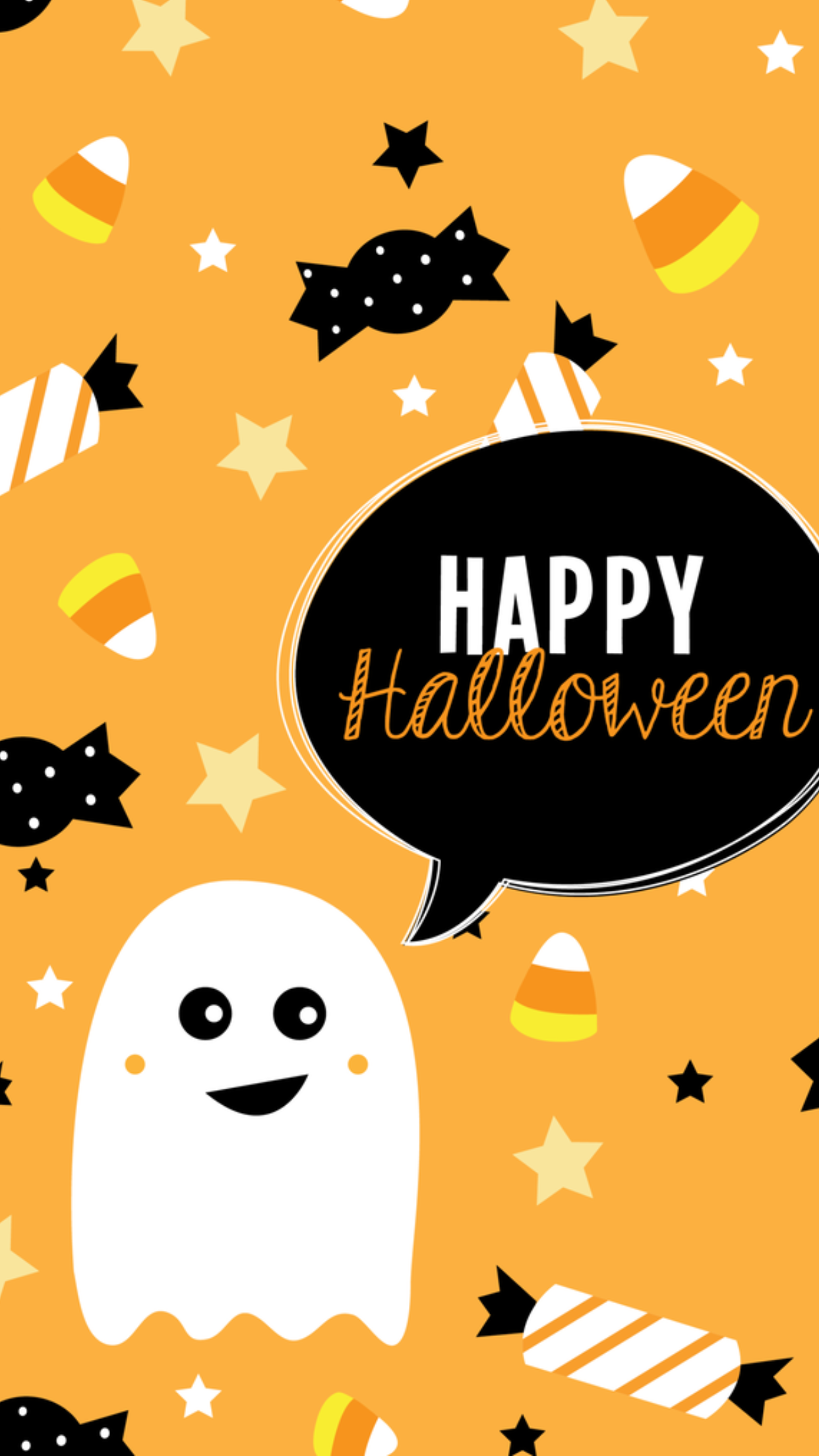 Cute Cartoon Happy Halloween Wallpapers