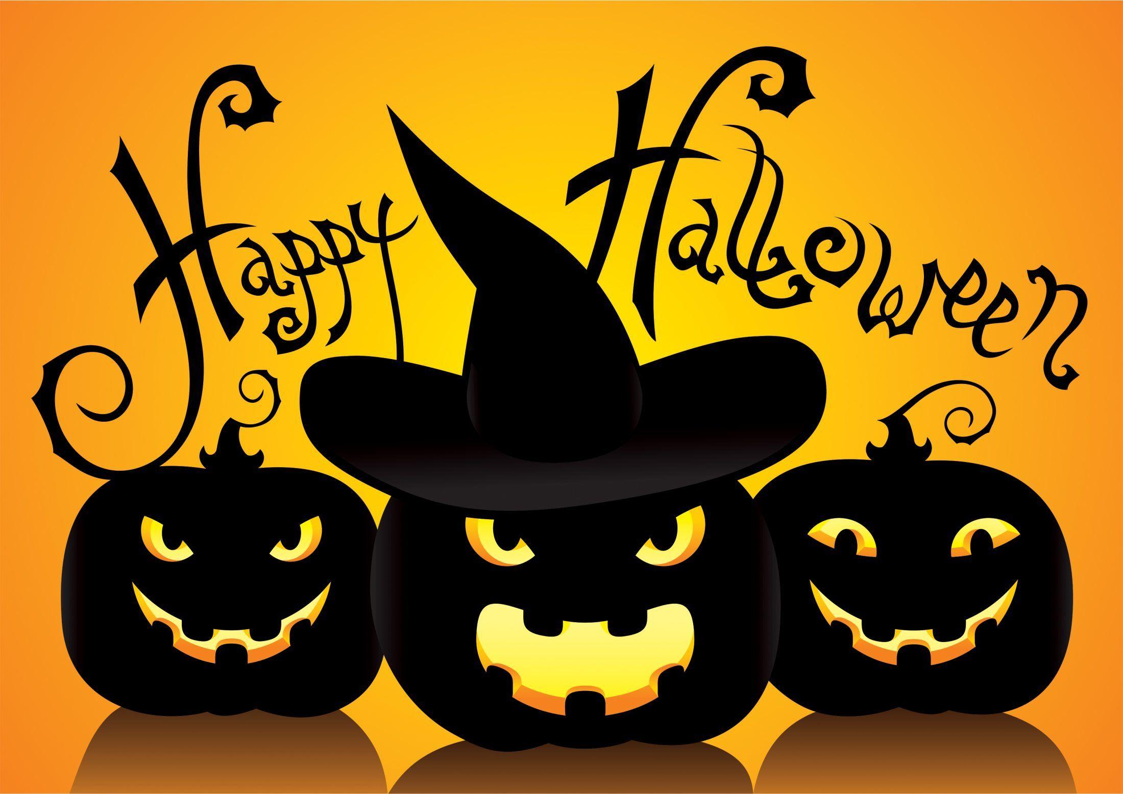 Cute Cartoon Happy Halloween Wallpapers