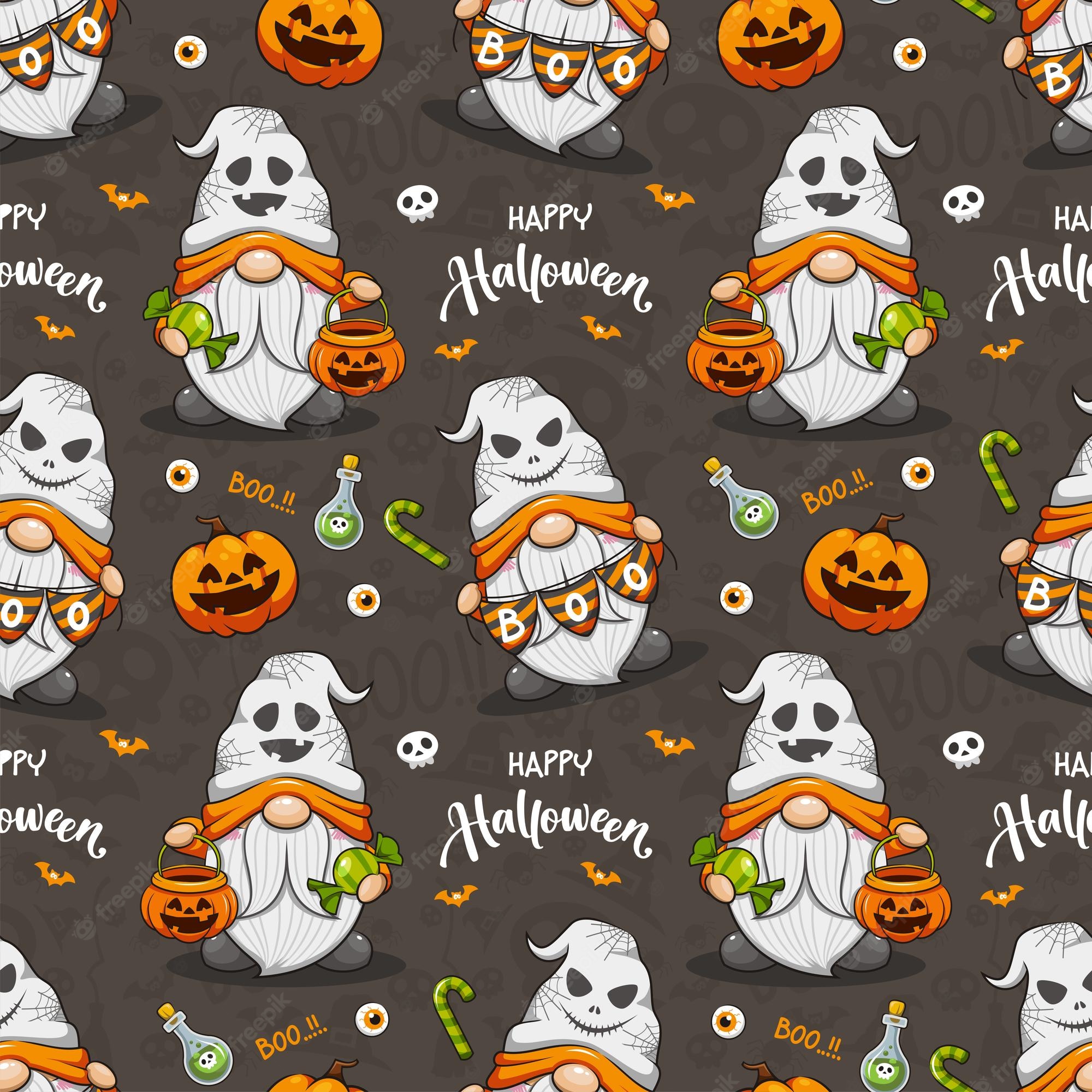 Cute Cartoon Happy Halloween Wallpapers