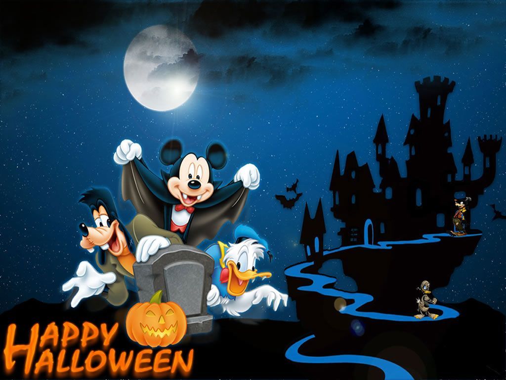 Cute Cartoon Happy Halloween Wallpapers